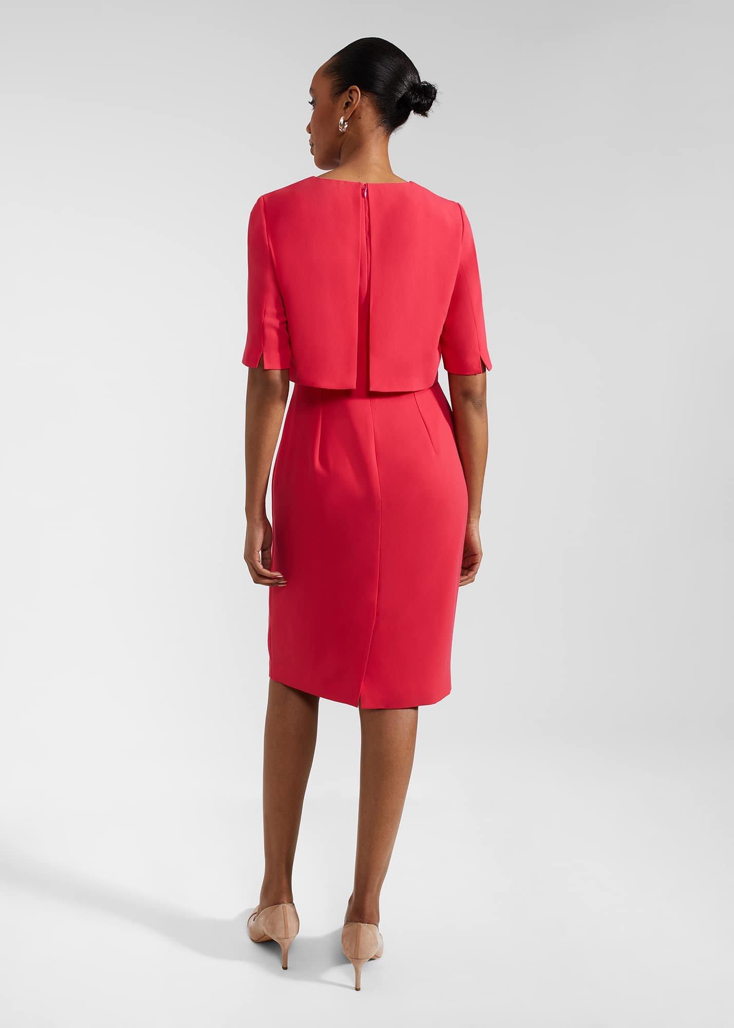 Penelope Dress, Rouge Pink, hi-res