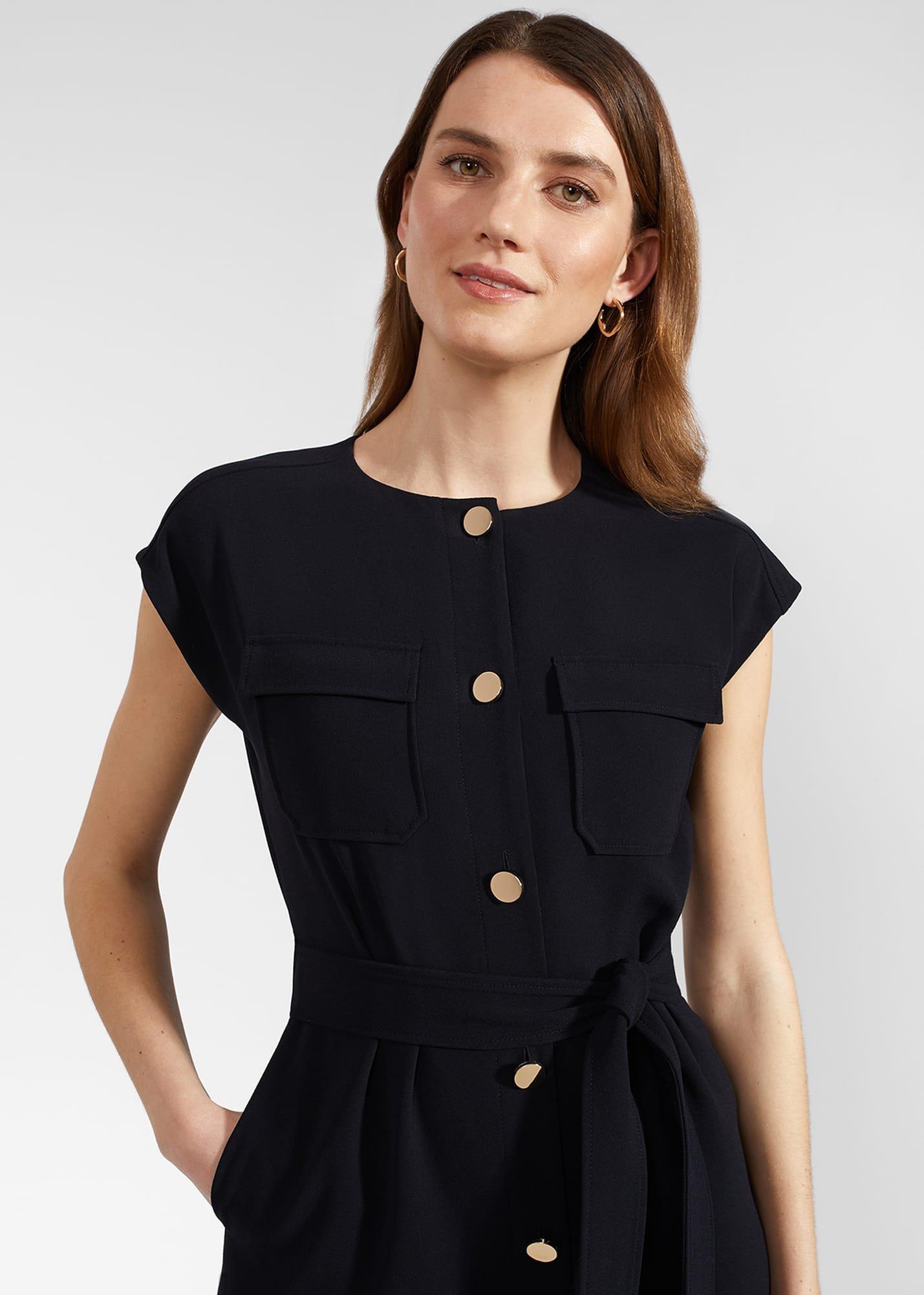 Tania Shirt Dress, Hobbs Navy, hi-res
