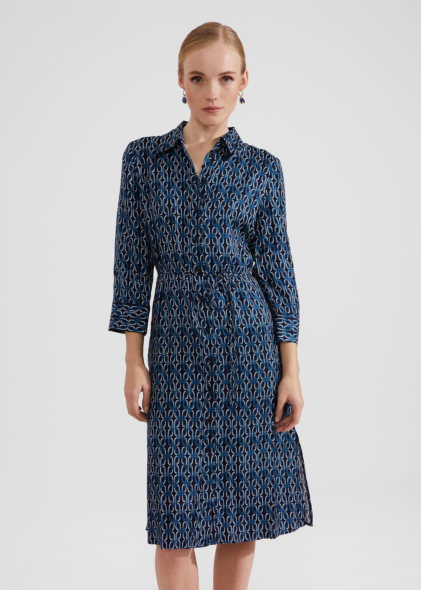 Cali Dress, Blue Multi, hi-res