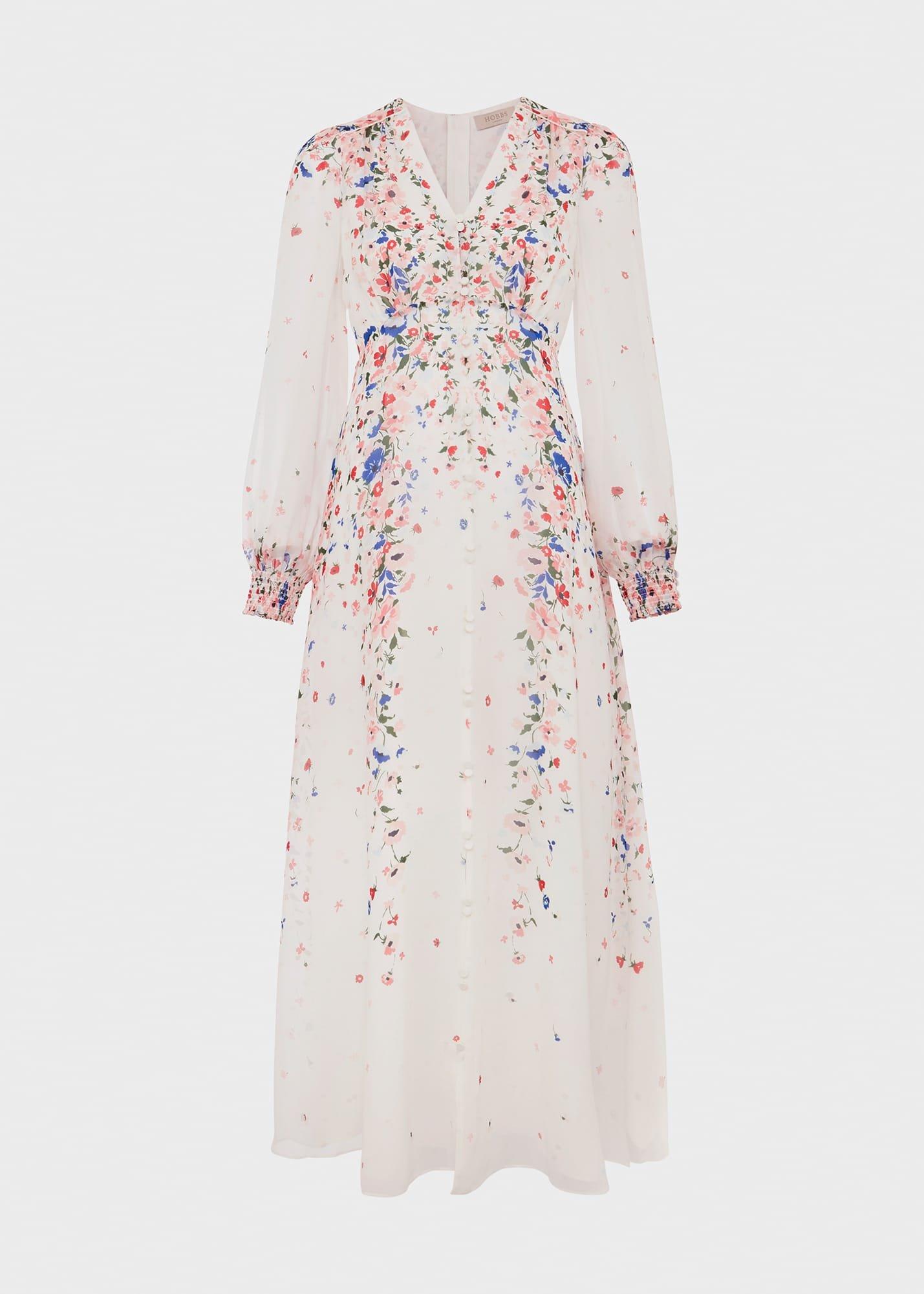 Asher Silk Midi Dress