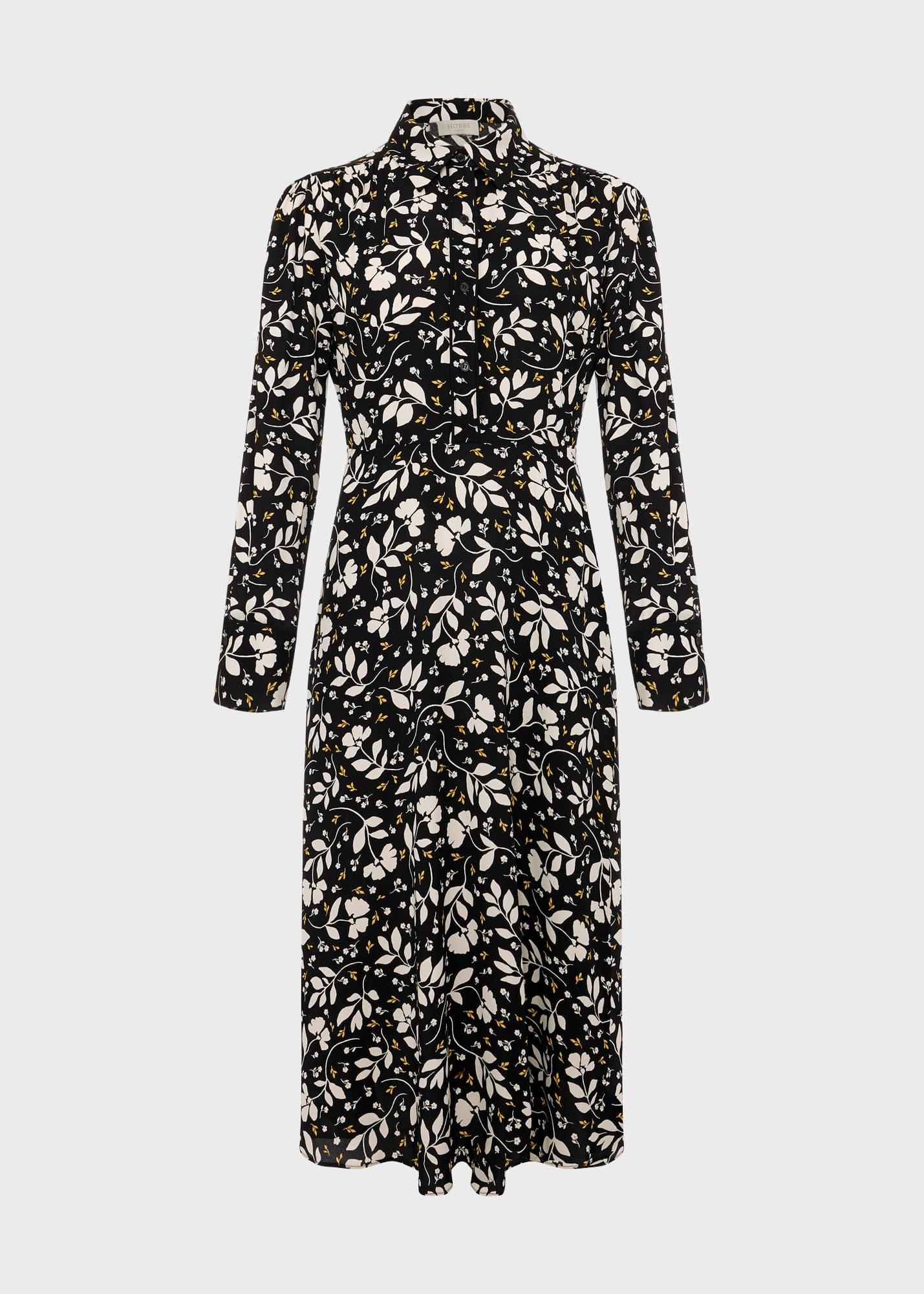 Georgina Dress, Black Multi, hi-res