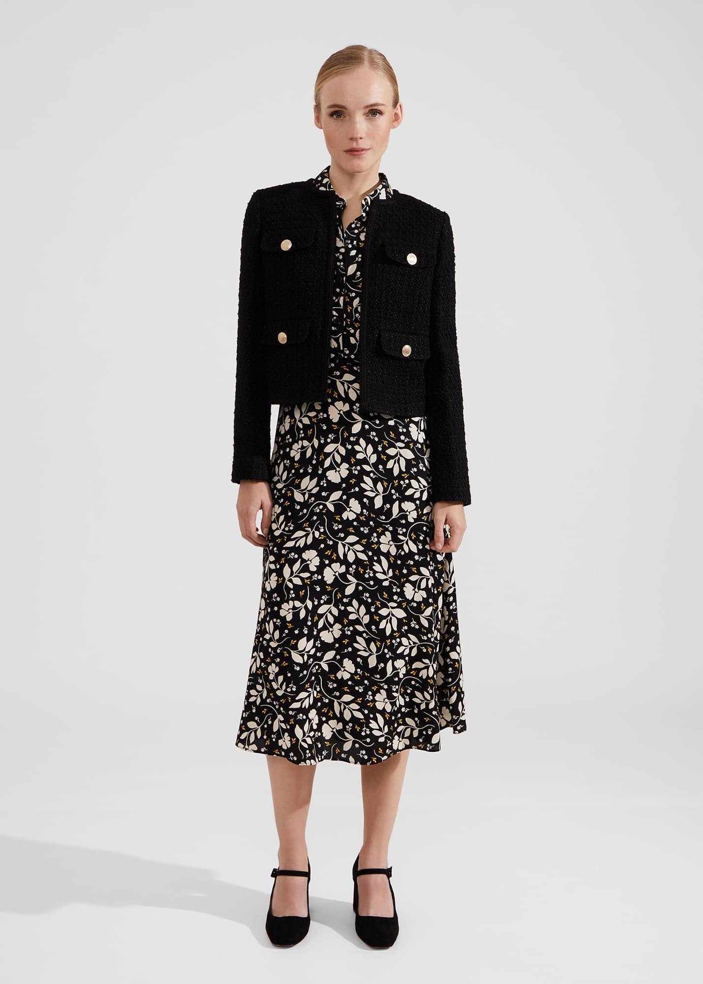 Georgina Dress, Black Multi, hi-res