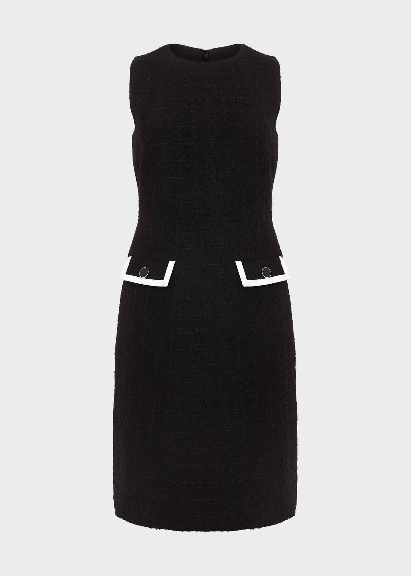 Cici Dress, Black Ivory, hi-res