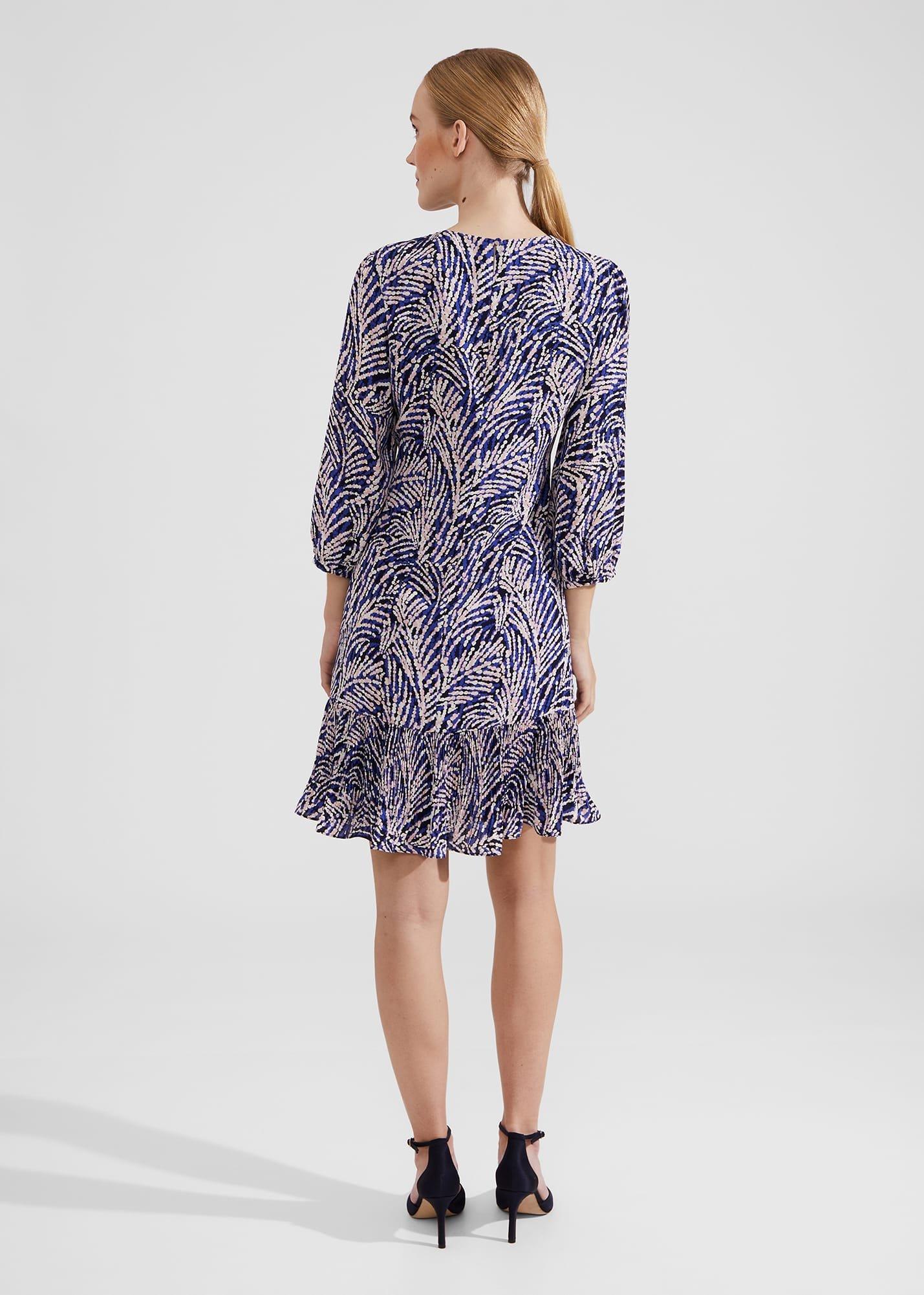 Lilith Dress, Navy Blue Multi, hi-res