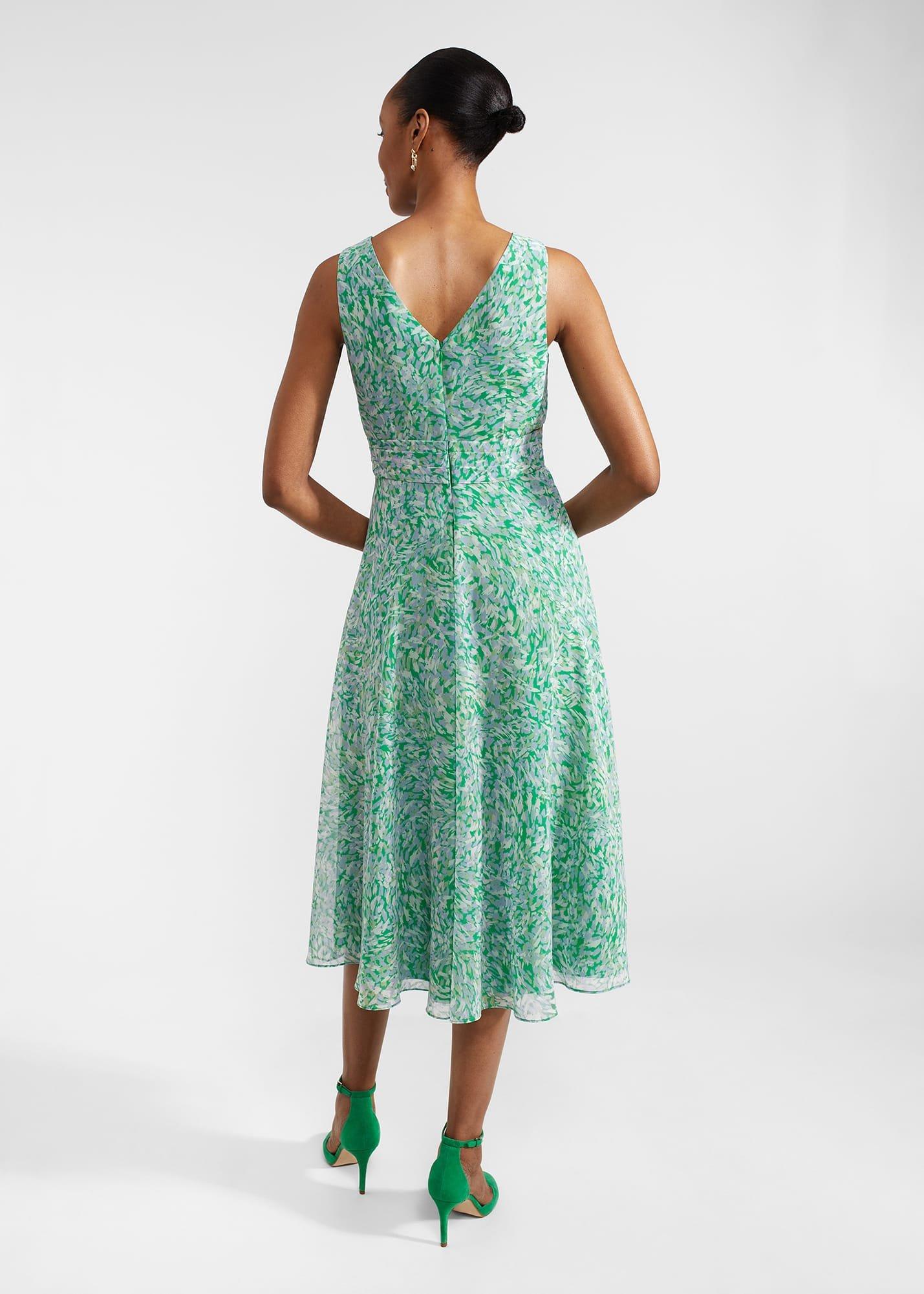Petite Jess Dress, Green Multi, hi-res