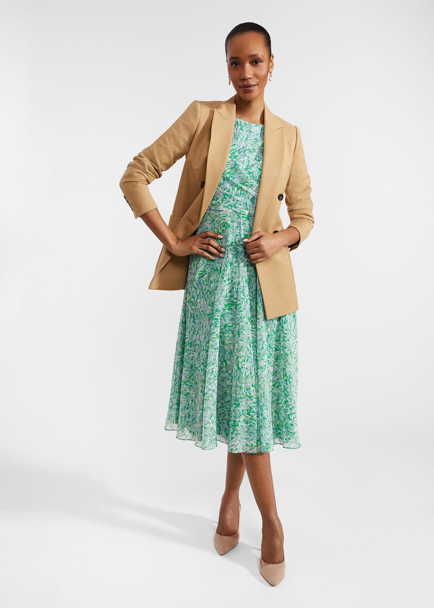 Petite Jess Dress, Green Multi, hi-res