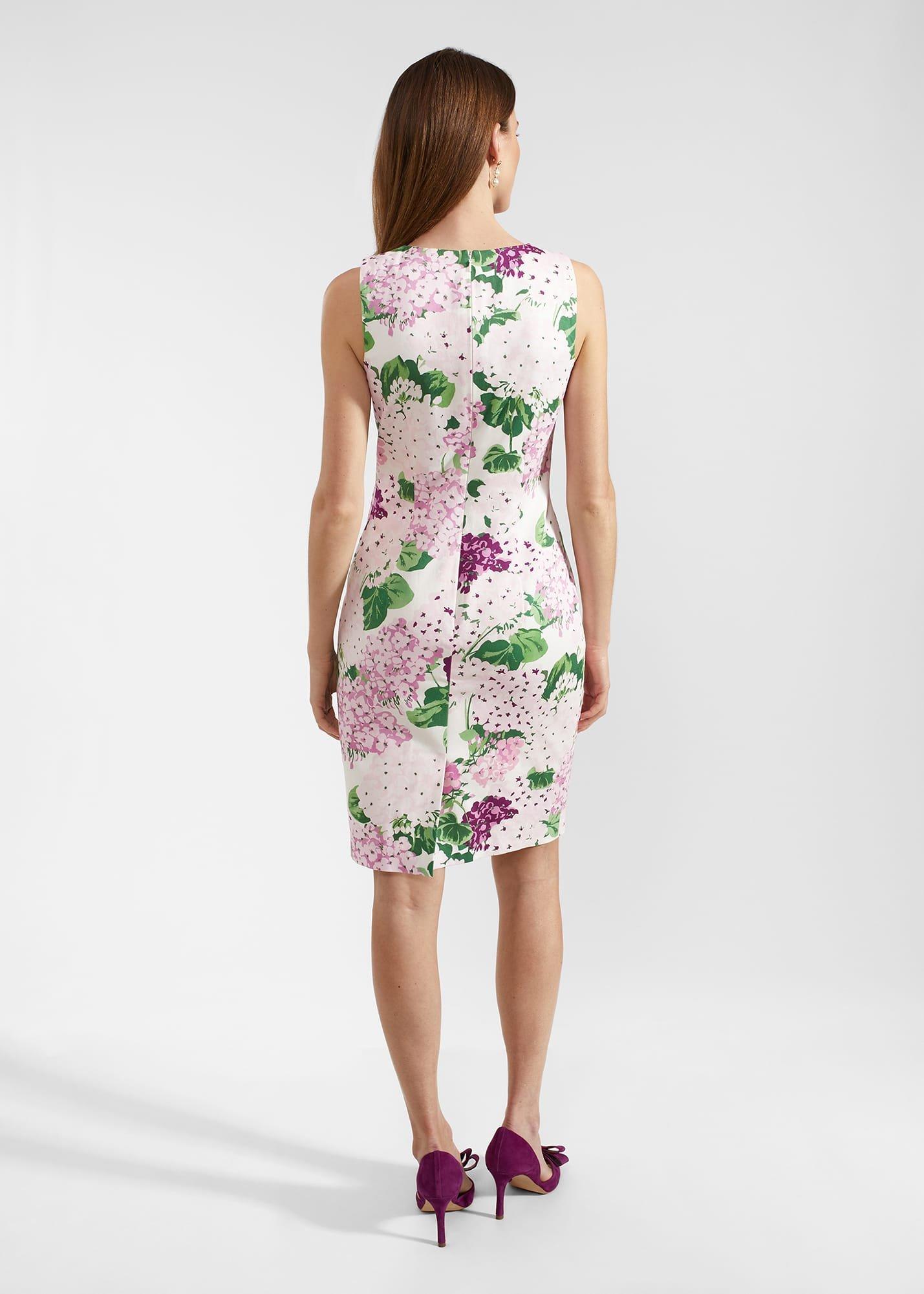 Fiona Floral Dress, Ivory Multi, hi-res
