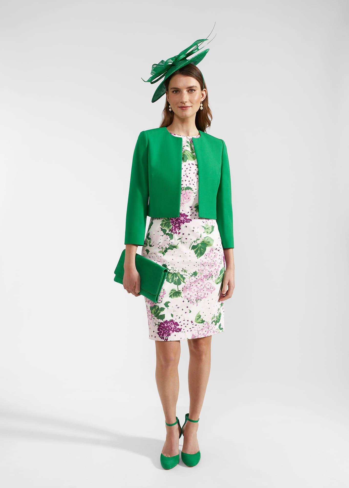 Fiona Floral Dress, Ivory Multi, hi-res