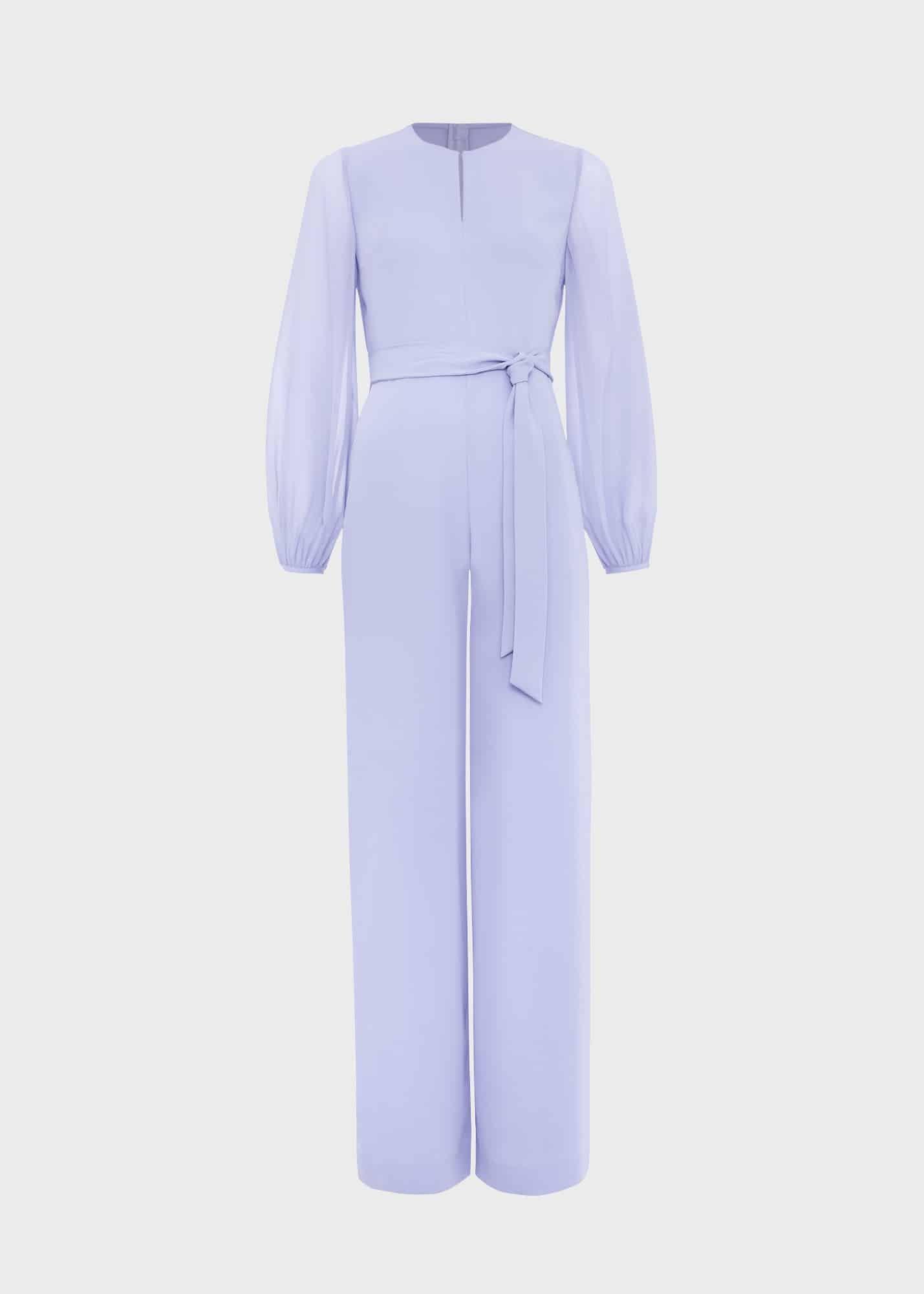 Vivian Wide Leg Jumpsuit, Blue Skies, hi-res