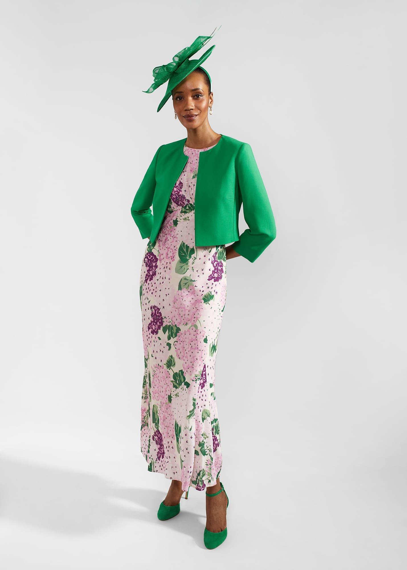 Lalena Sequin Floral Dress, Cream Multi, hi-res