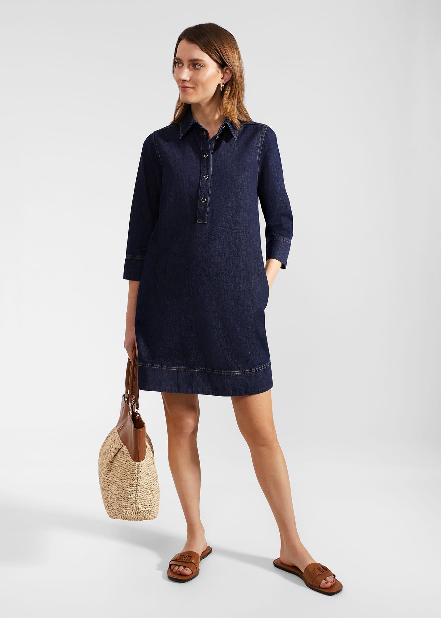 Josie Dress, Indigo, hi-res