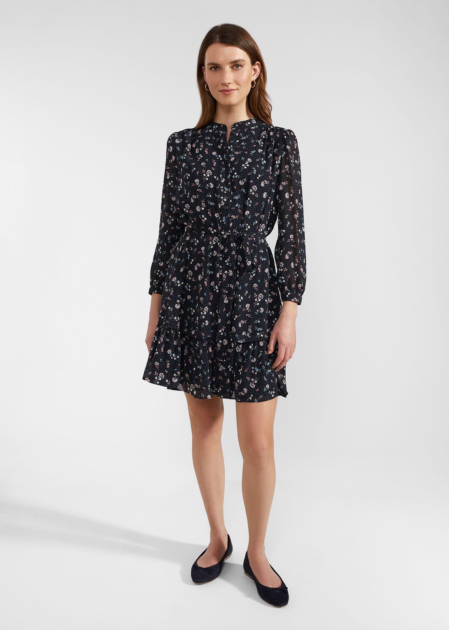 Pearl Dress, Navy Multi, hi-res