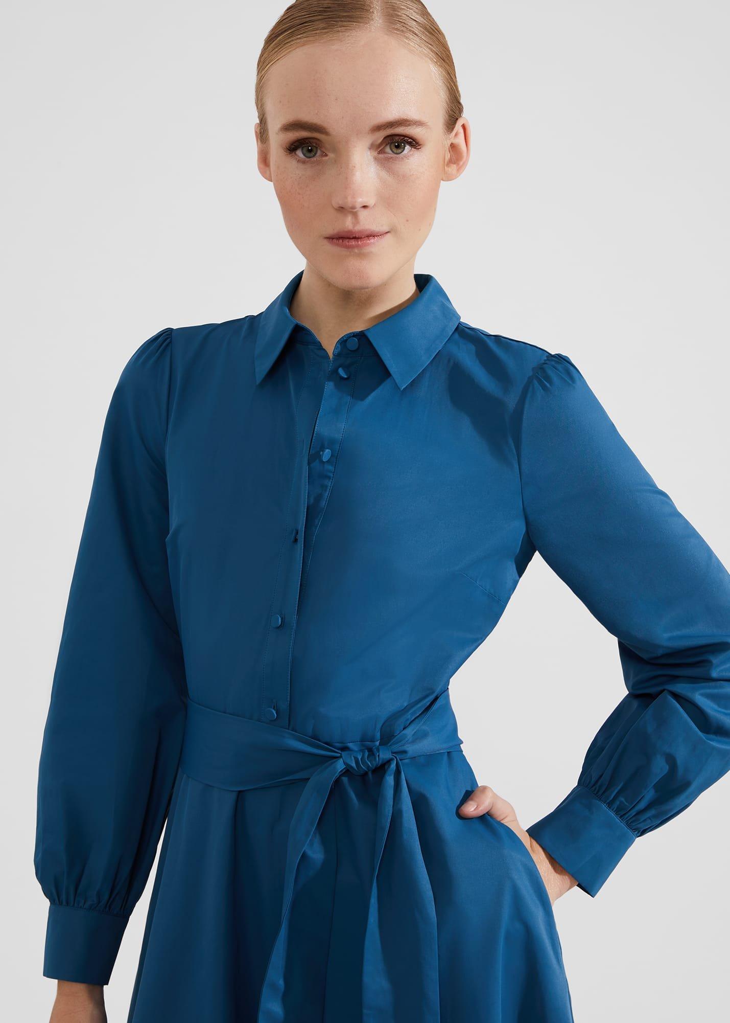 Ivana Dress, Lyons Blue, hi-res