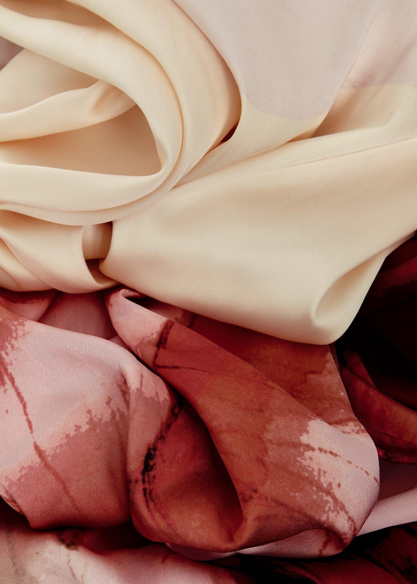 Heligan Floral Midi Dress, Cream Pink, hi-res