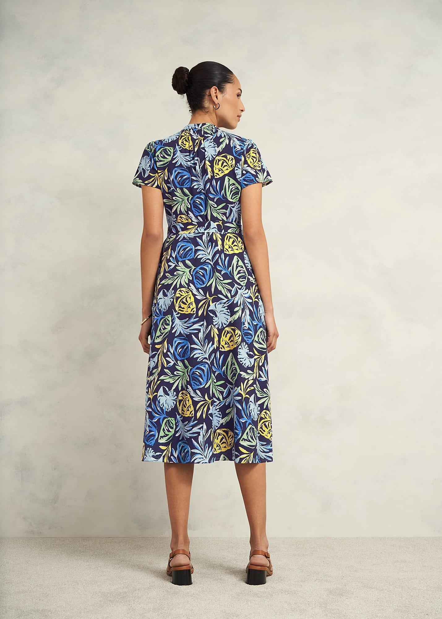 Petite Merle Slv Dress, Multi, hi-res