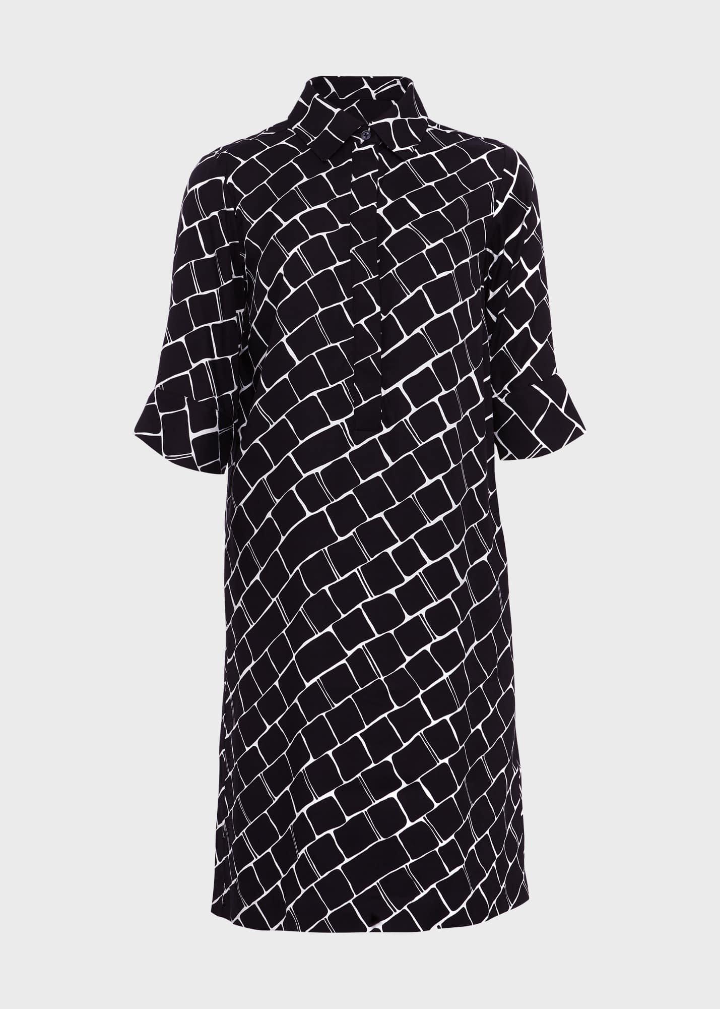 Marciella Dress, Navy Ivory, hi-res