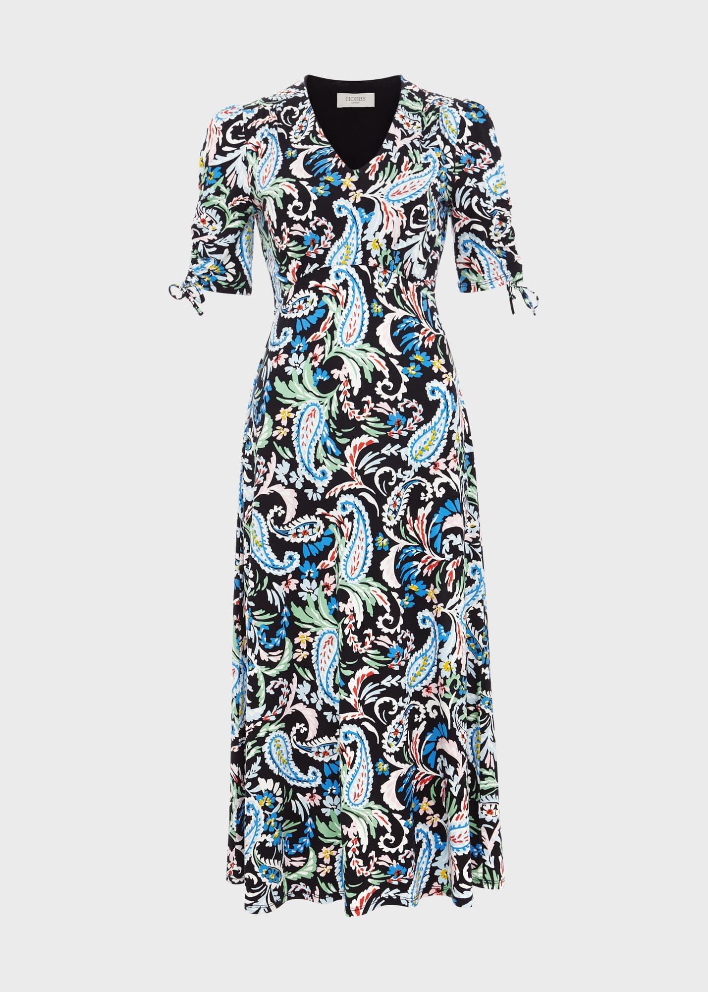 Charlotte Jersey Dress, Multi, hi-res