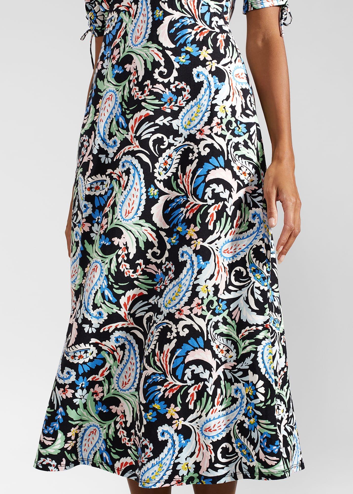 Charlotte Jersey Dress, Multi, hi-res