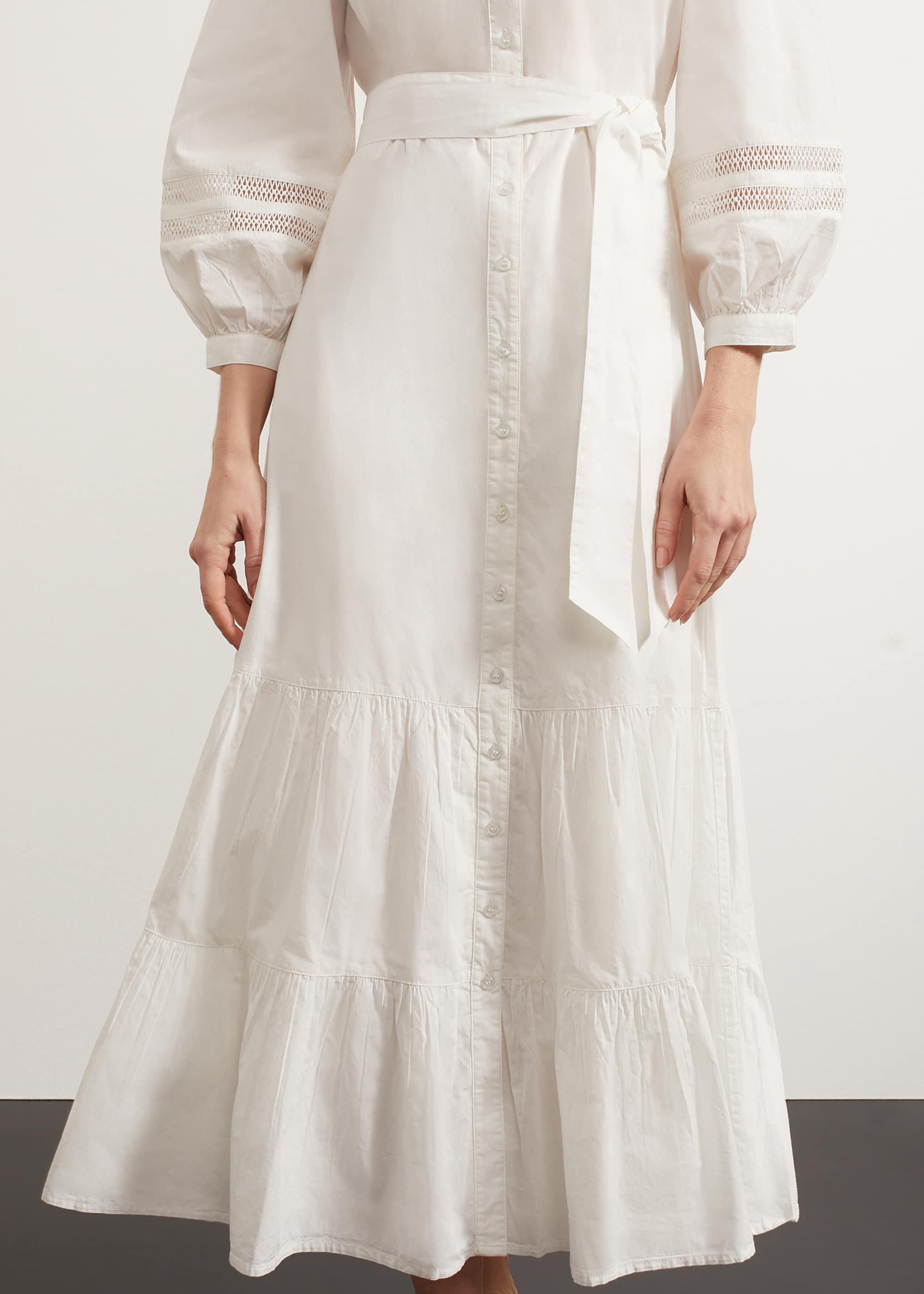 Selset Dress, White, hi-res