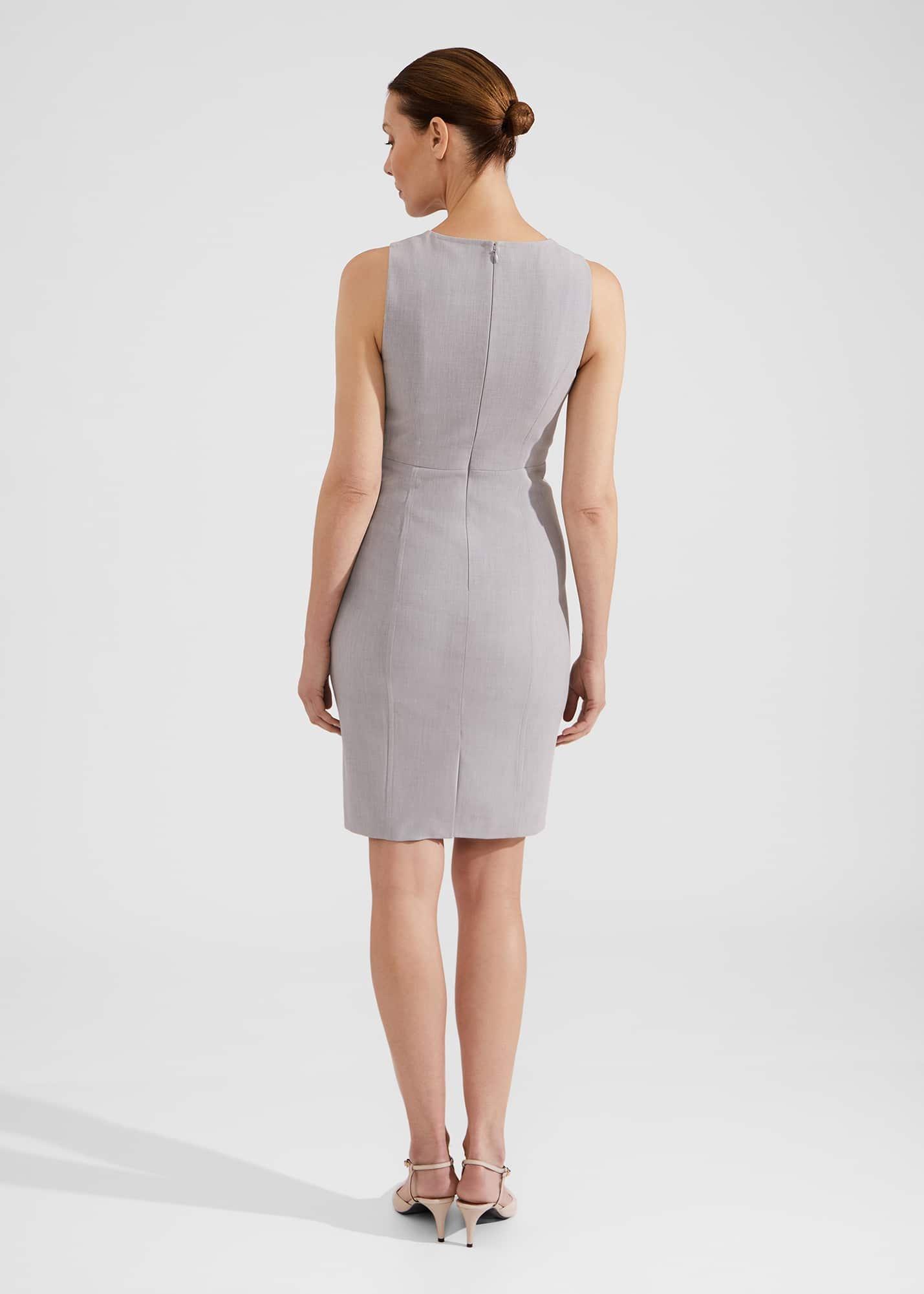 Lauren Dress, Pale Grey, hi-res