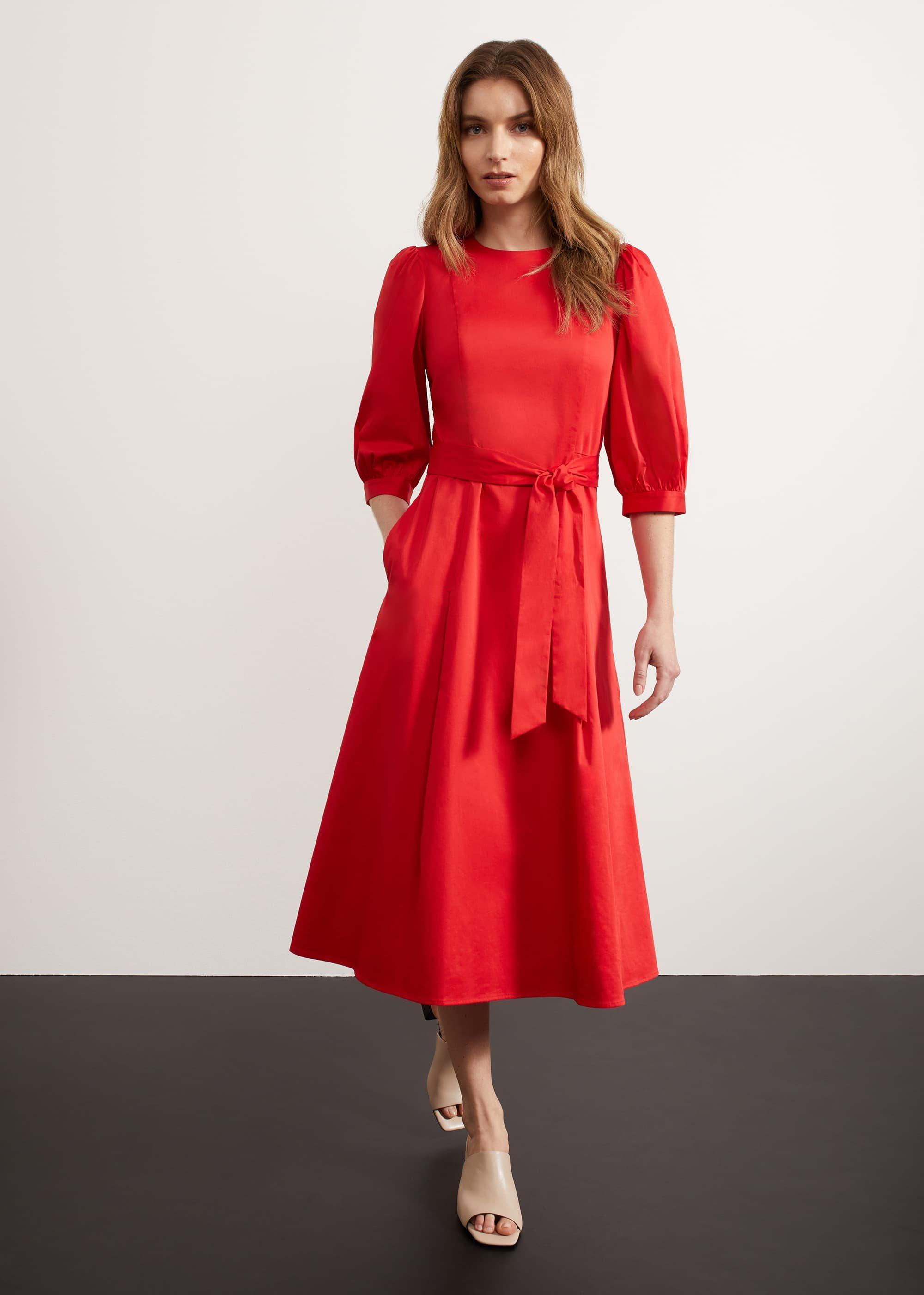Cliveden Tie Midi Dress
