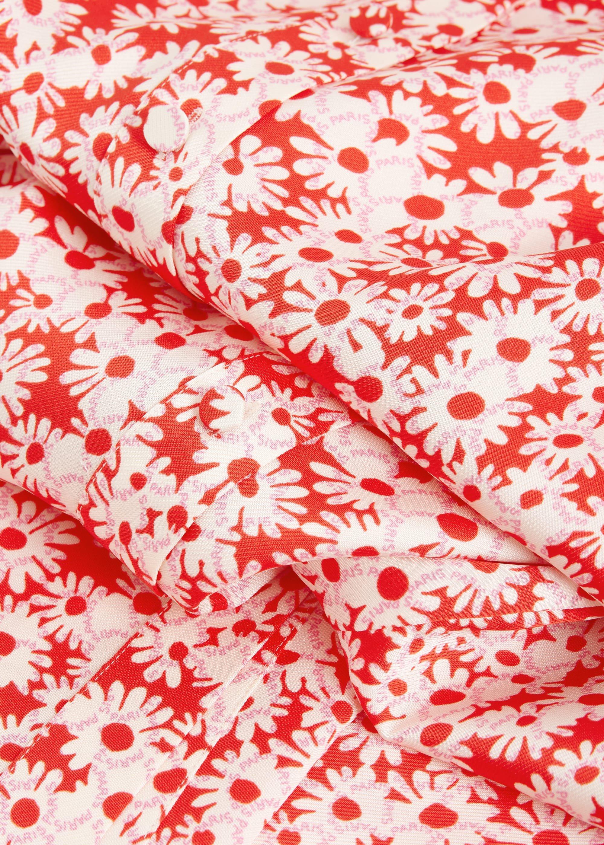 Chiswell Paris Shirt Dress, Red Ivory, hi-res