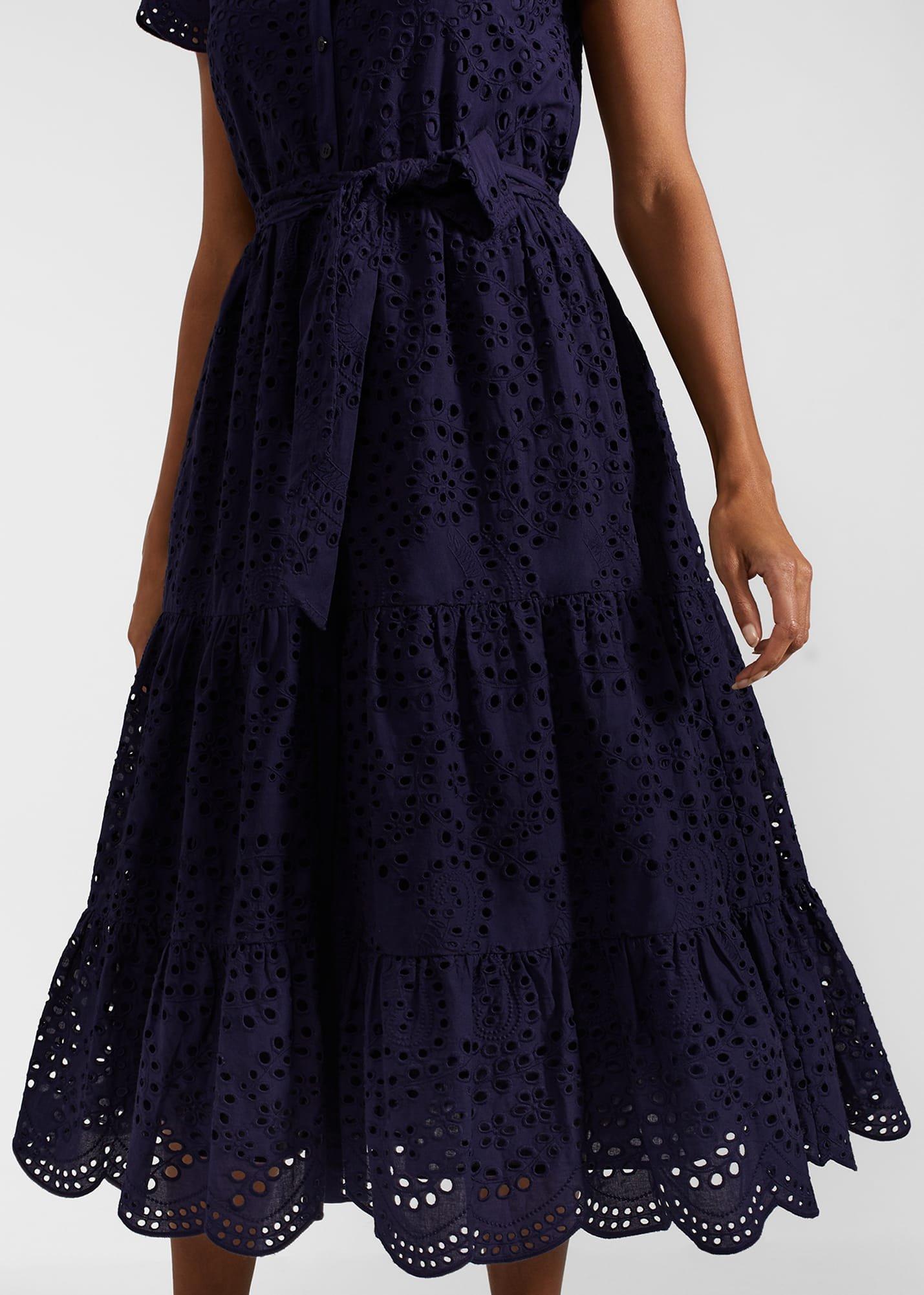 Rhianne Dress, True Navy, hi-res