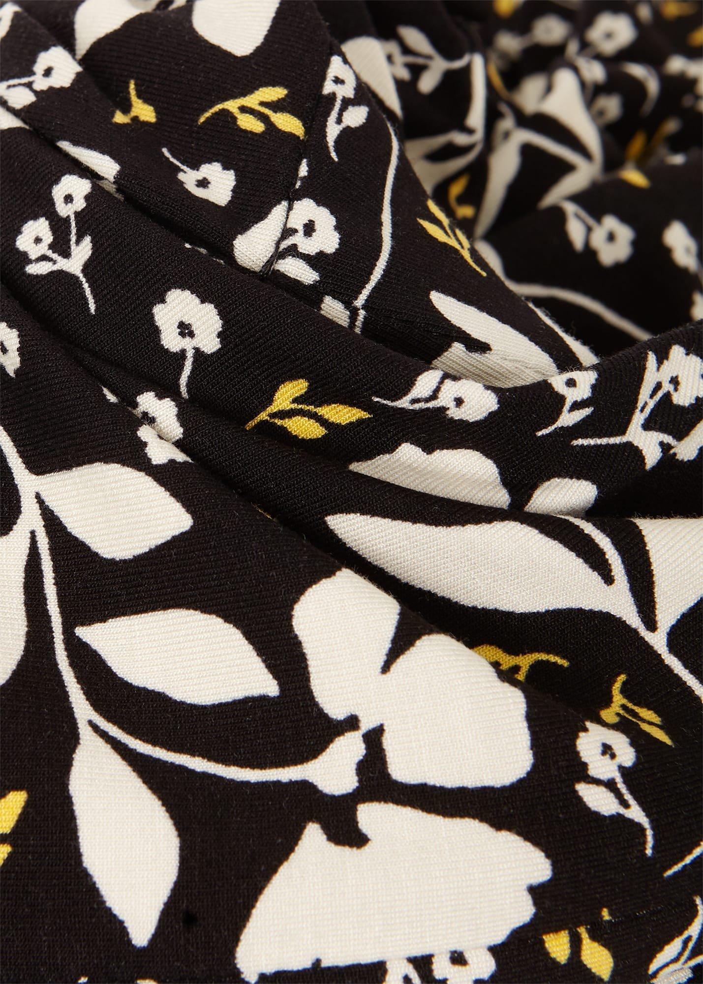 Ami Jersey Dress, Black Multi, hi-res