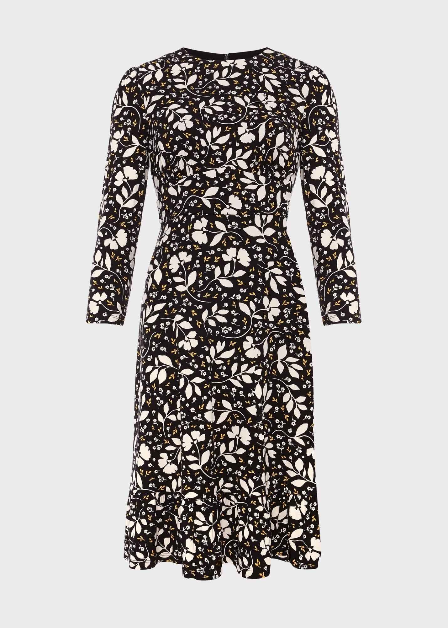 Petite Ami Dress, Black Multi, hi-res