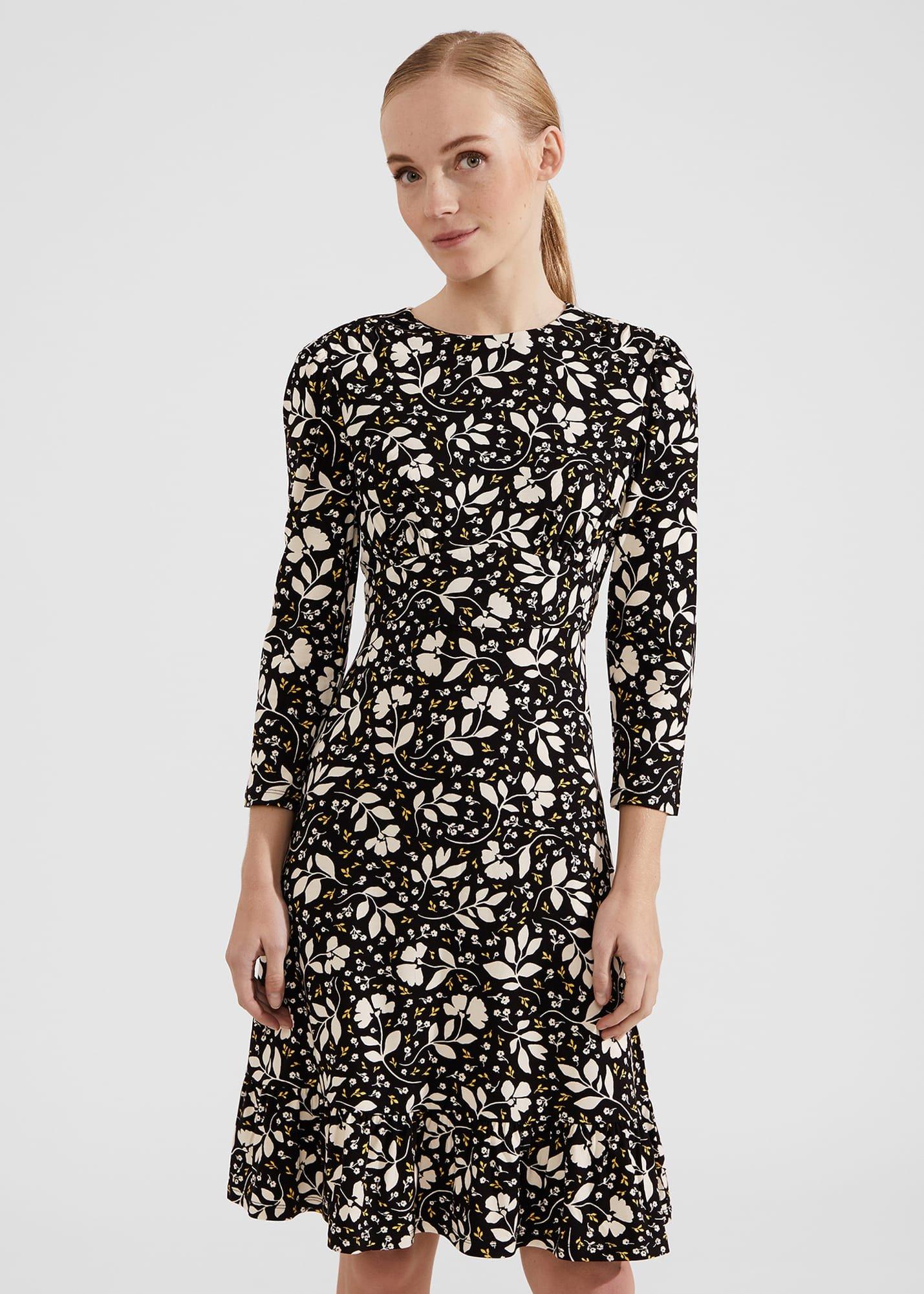 Petite Ami Dress, Black Multi, hi-res