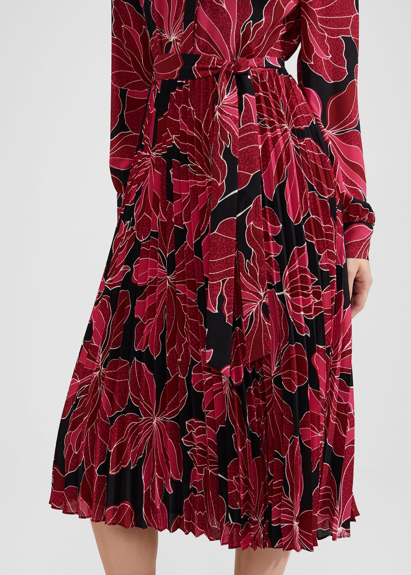 Laurenza Dress, Black Pink, hi-res