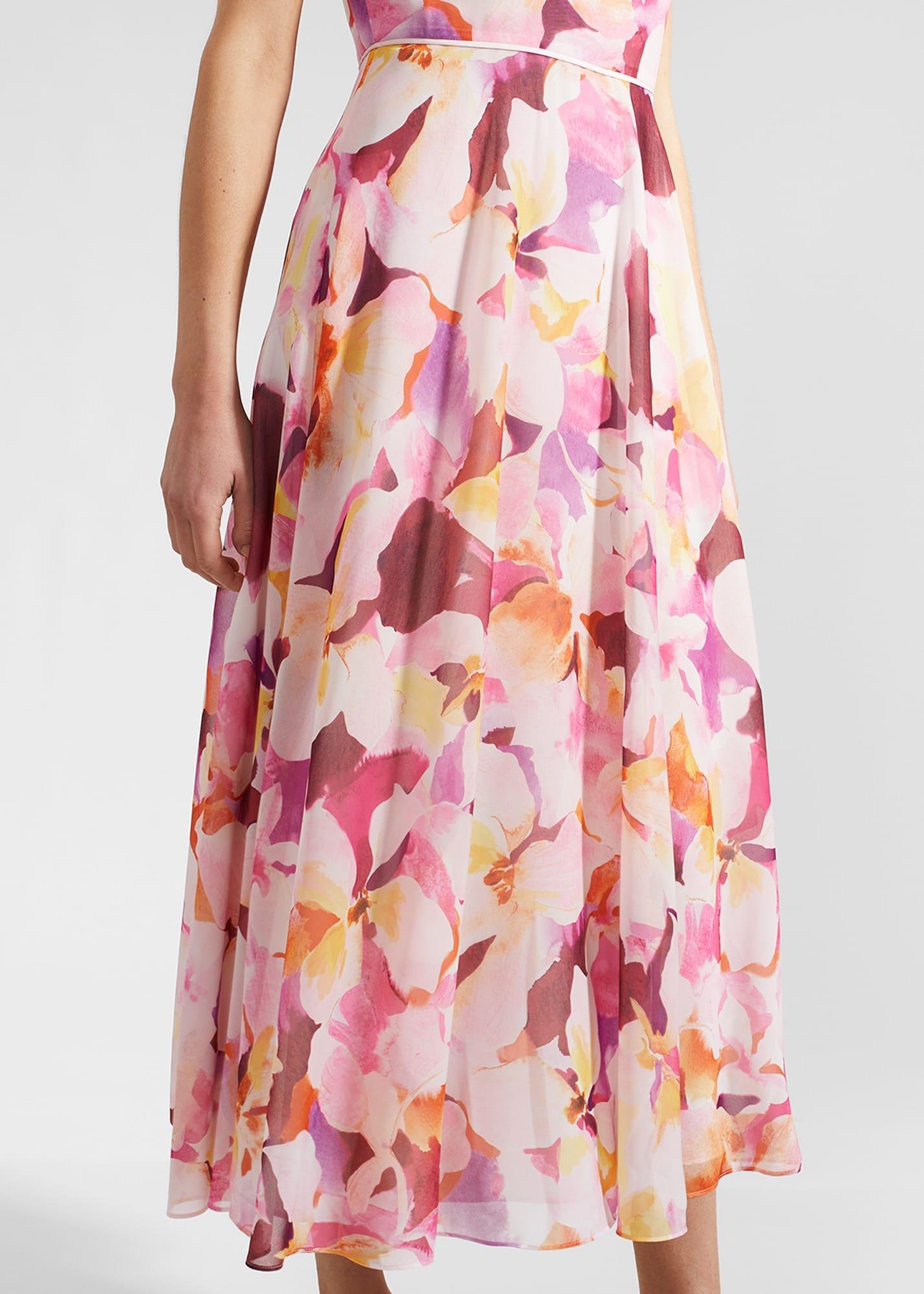 Carly Dress, Pink Multi, hi-res