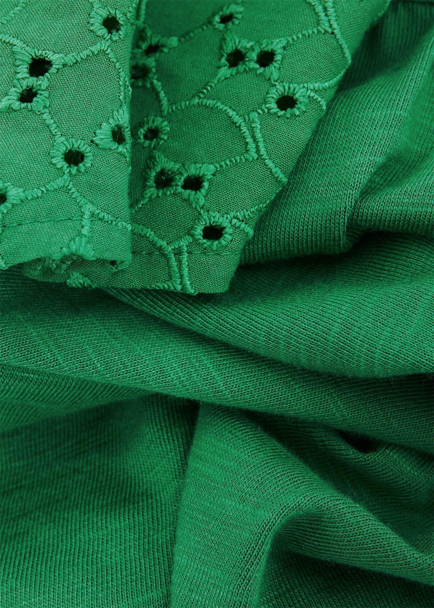 Brodie Jersey Dress, Green, hi-res