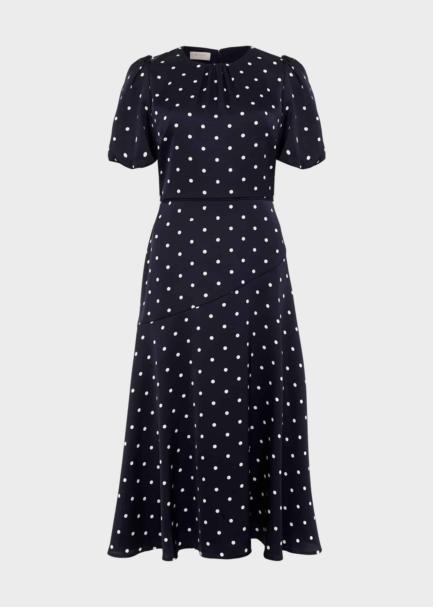Christina Dress, Navy Ivory, hi-res