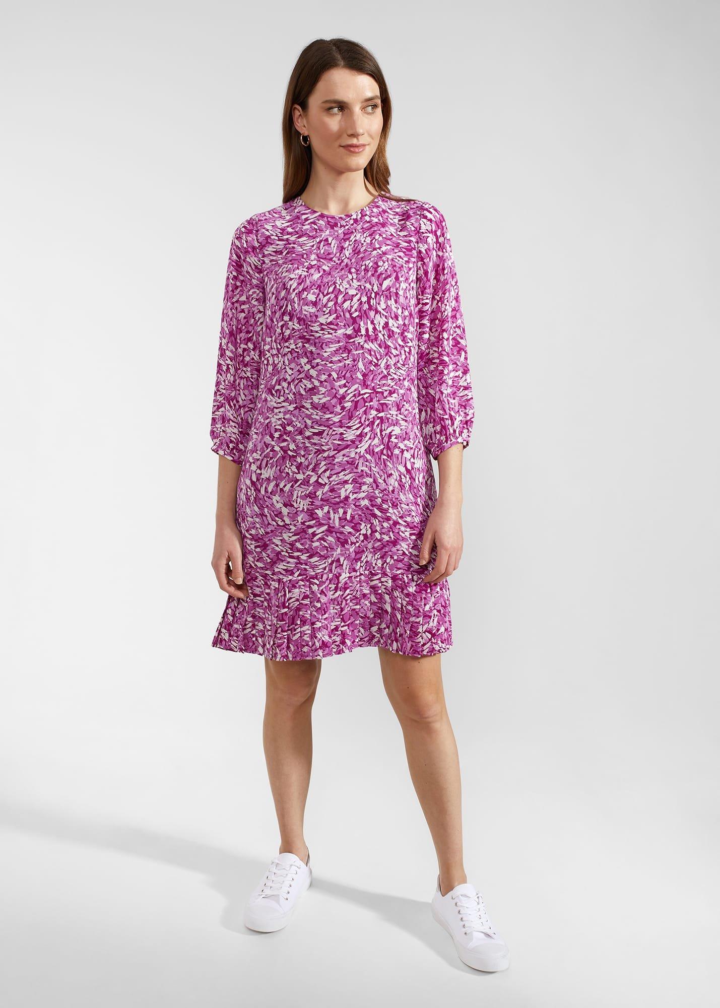 Petite Liana Dress, Purple Multi, hi-res