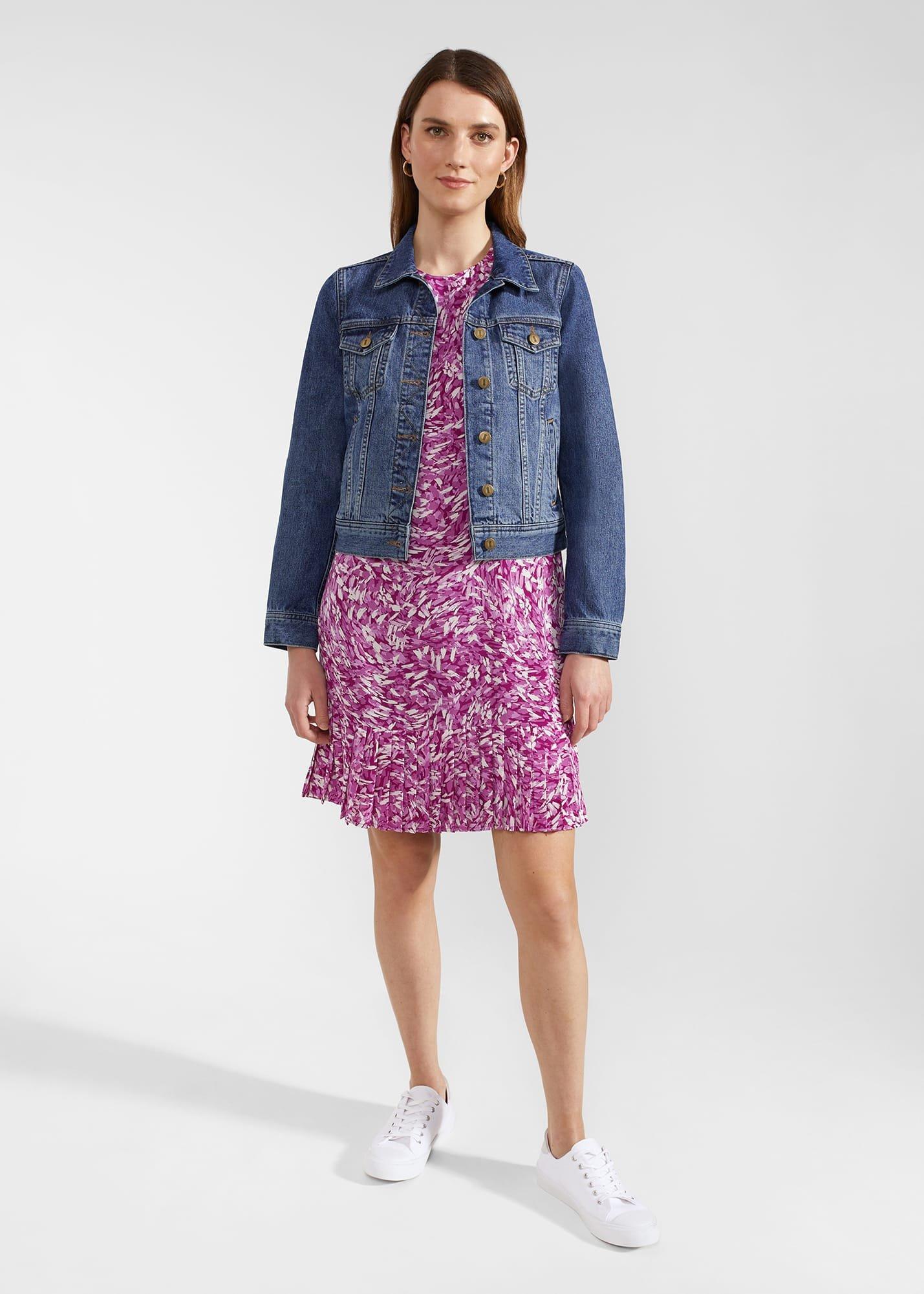 Petite Liana Dress, Purple Multi, hi-res