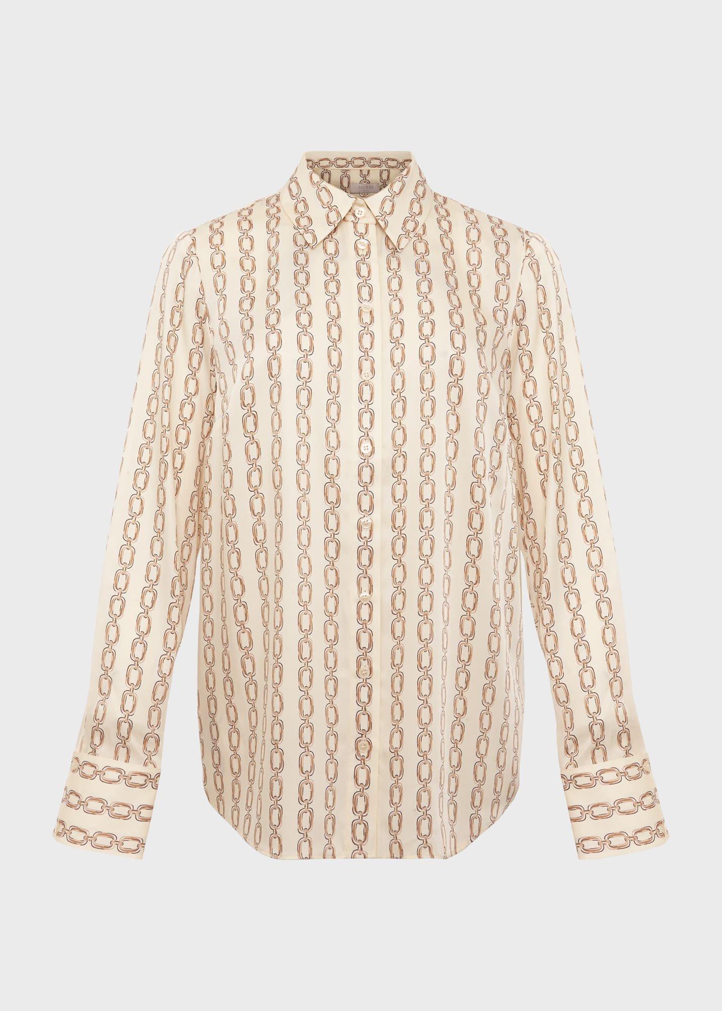 Joelle Shirt, Cream Camel, hi-res