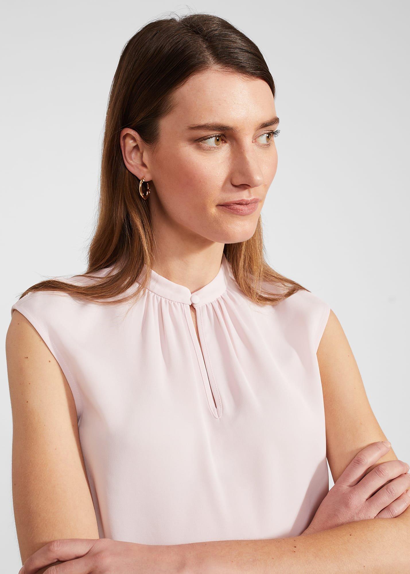 Carys Blouse, Pale Pink, hi-res