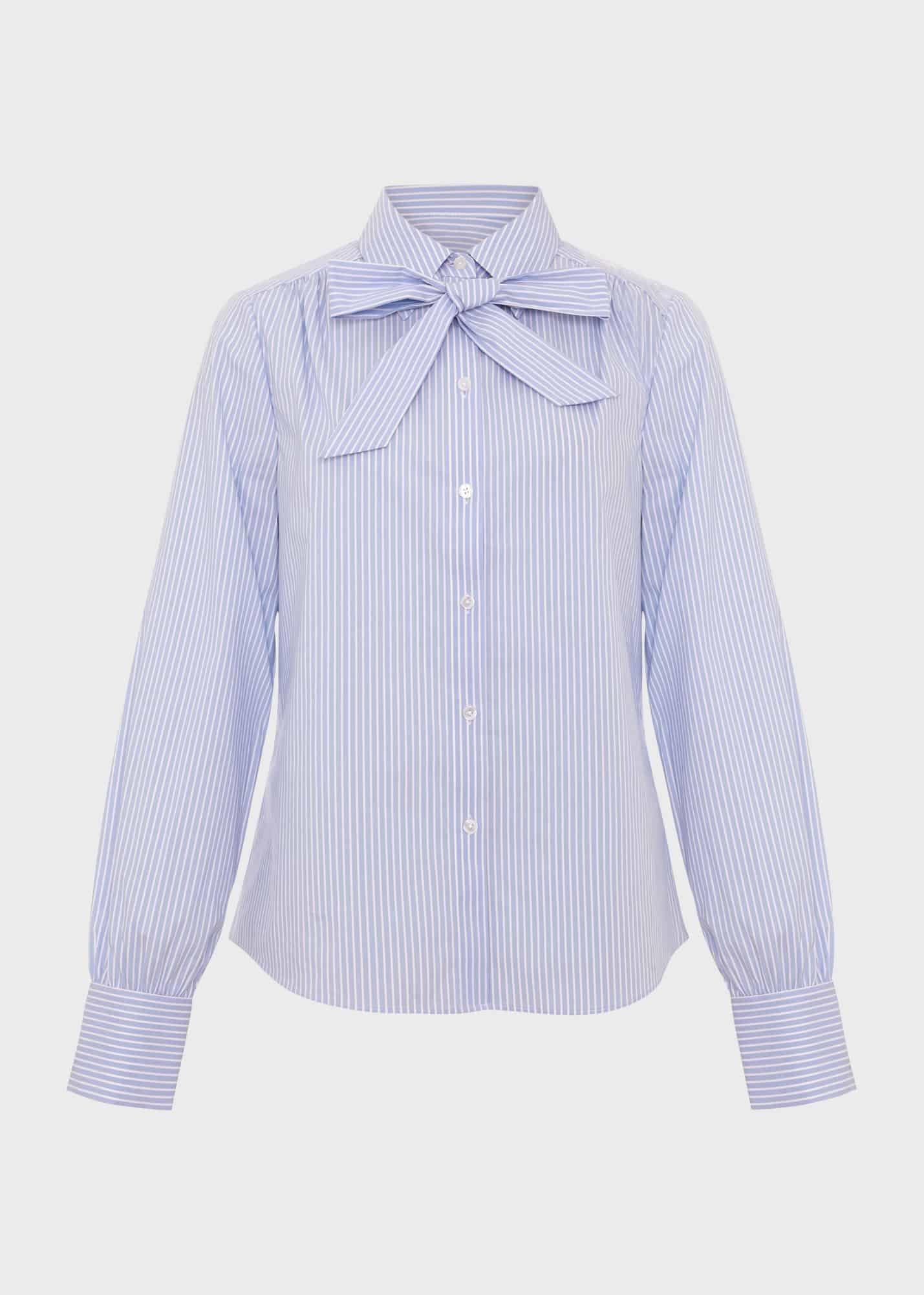 Laurie Shirt, Blue Ivory, hi-res