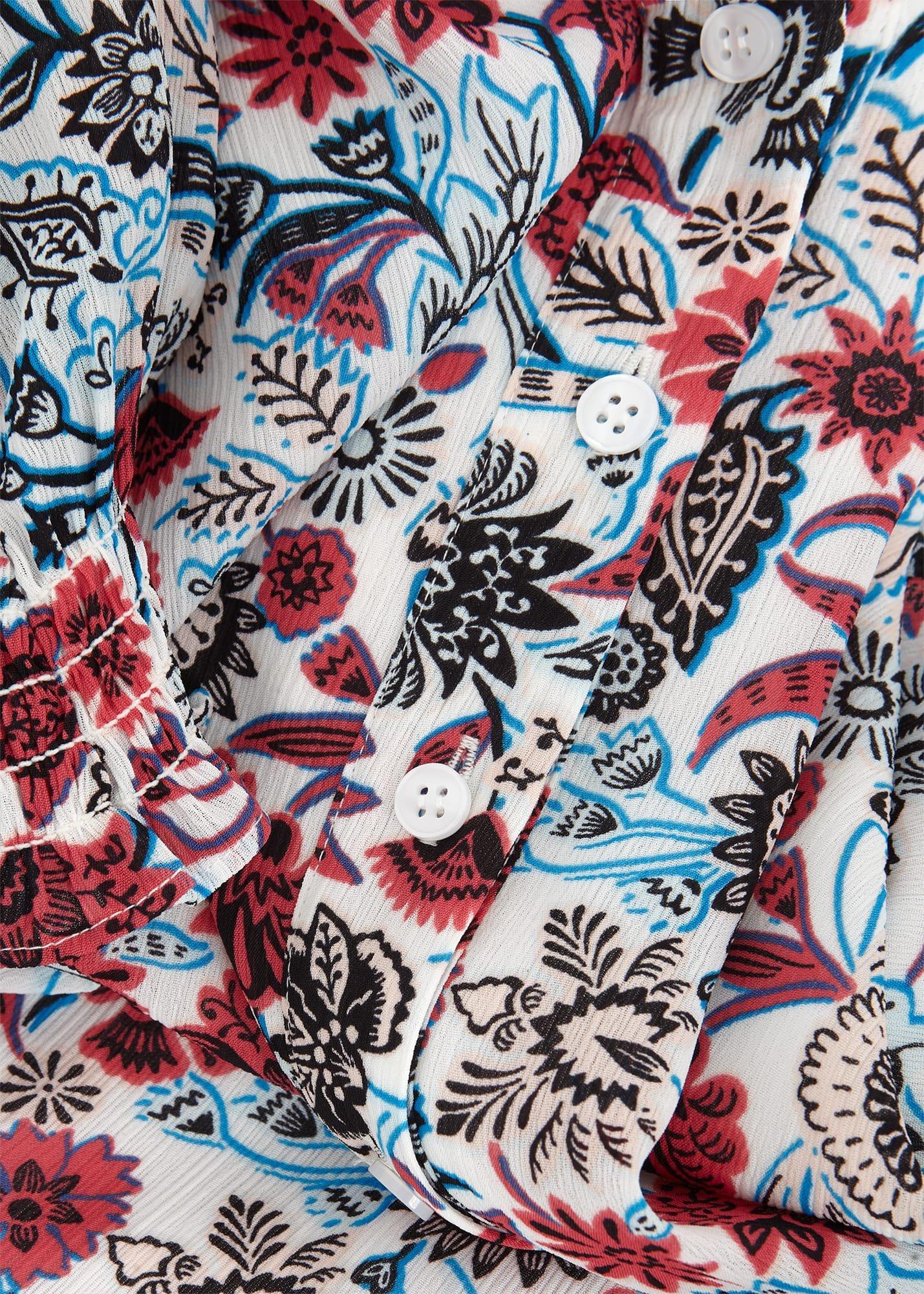 Giovanna Blouse, Ivory Multi, hi-res