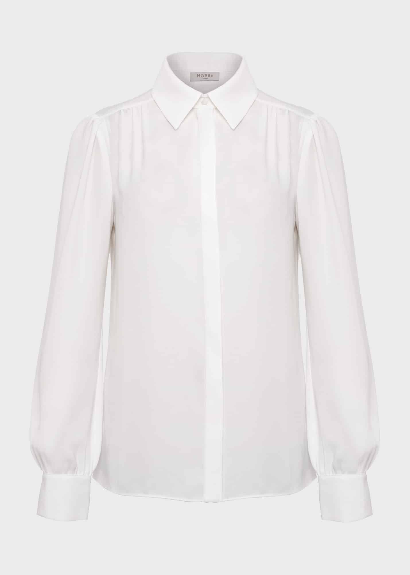 Caitlyn Shirt, Ivory, hi-res