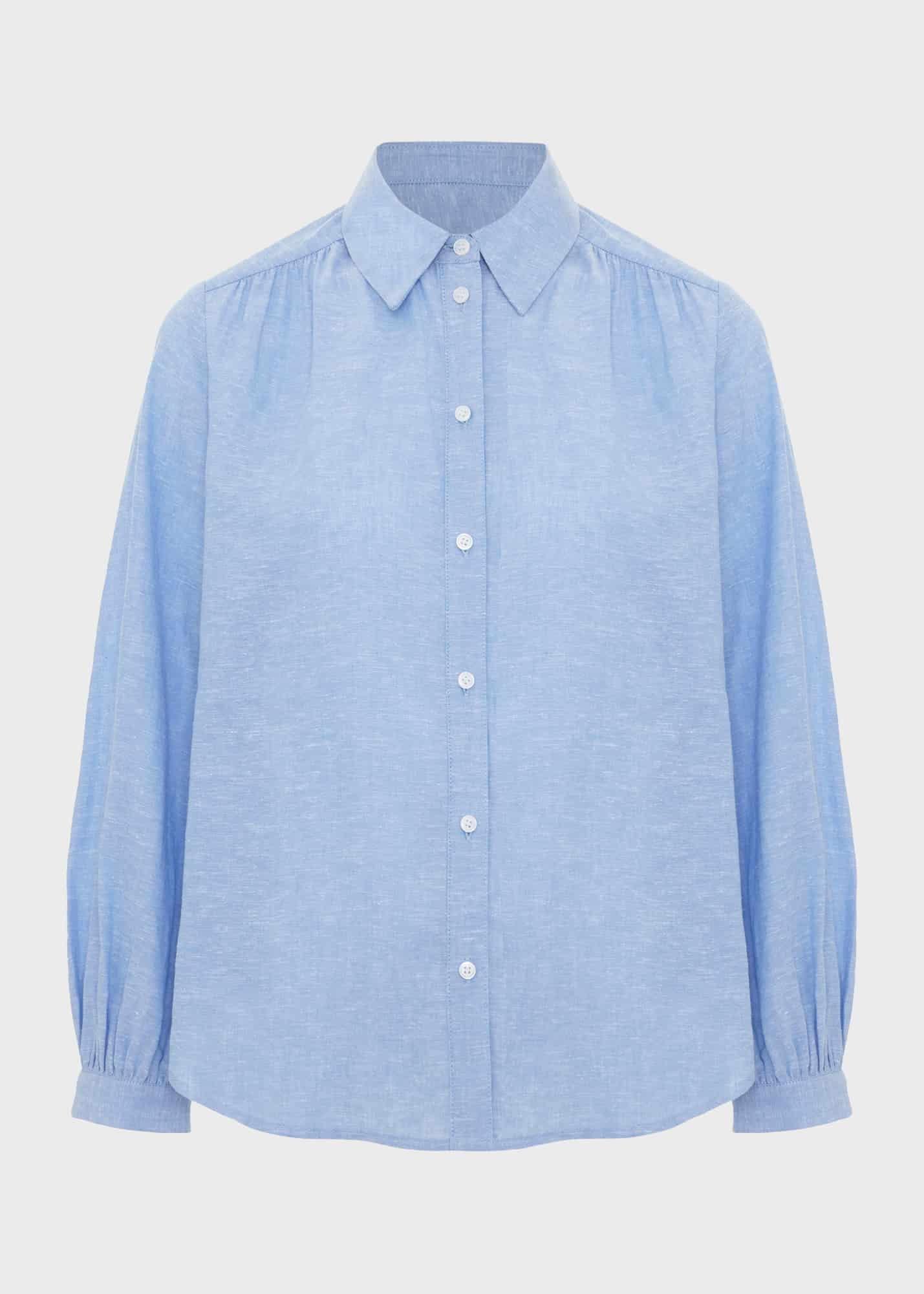 Sabrina Shirt With Linen