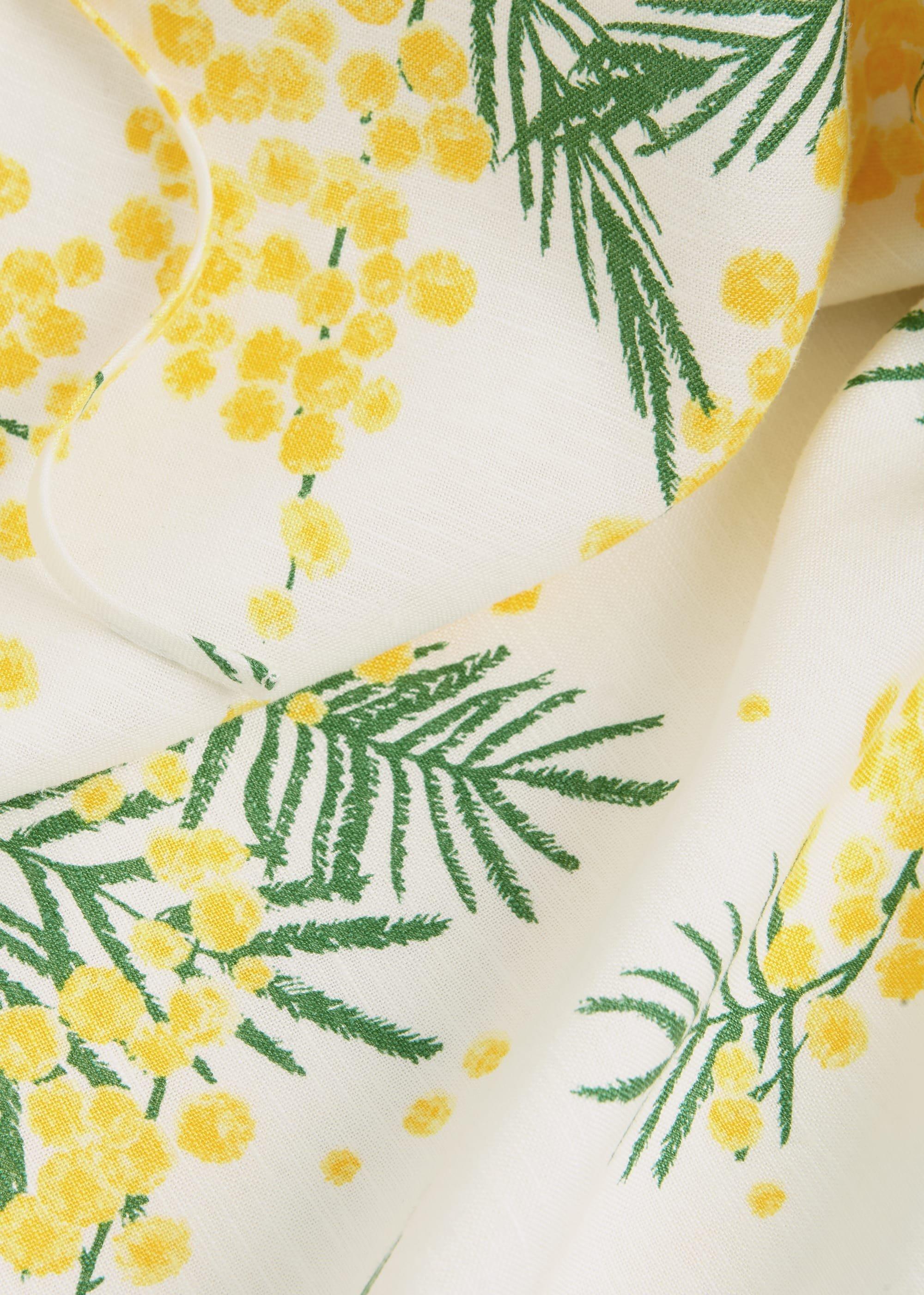 Foxcote Top With Linen, Ivory Multi, hi-res