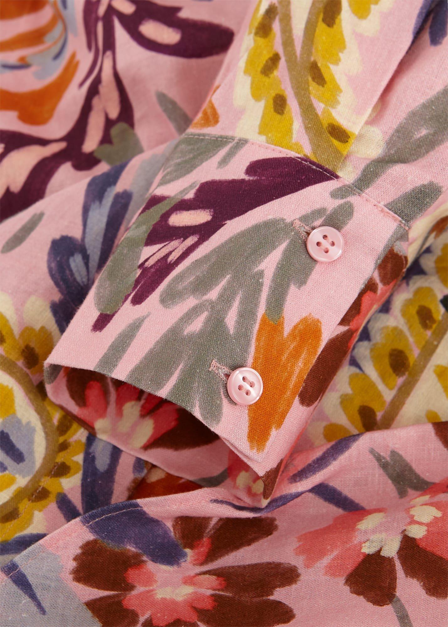 Devina Shirt With Linen, Multi, hi-res