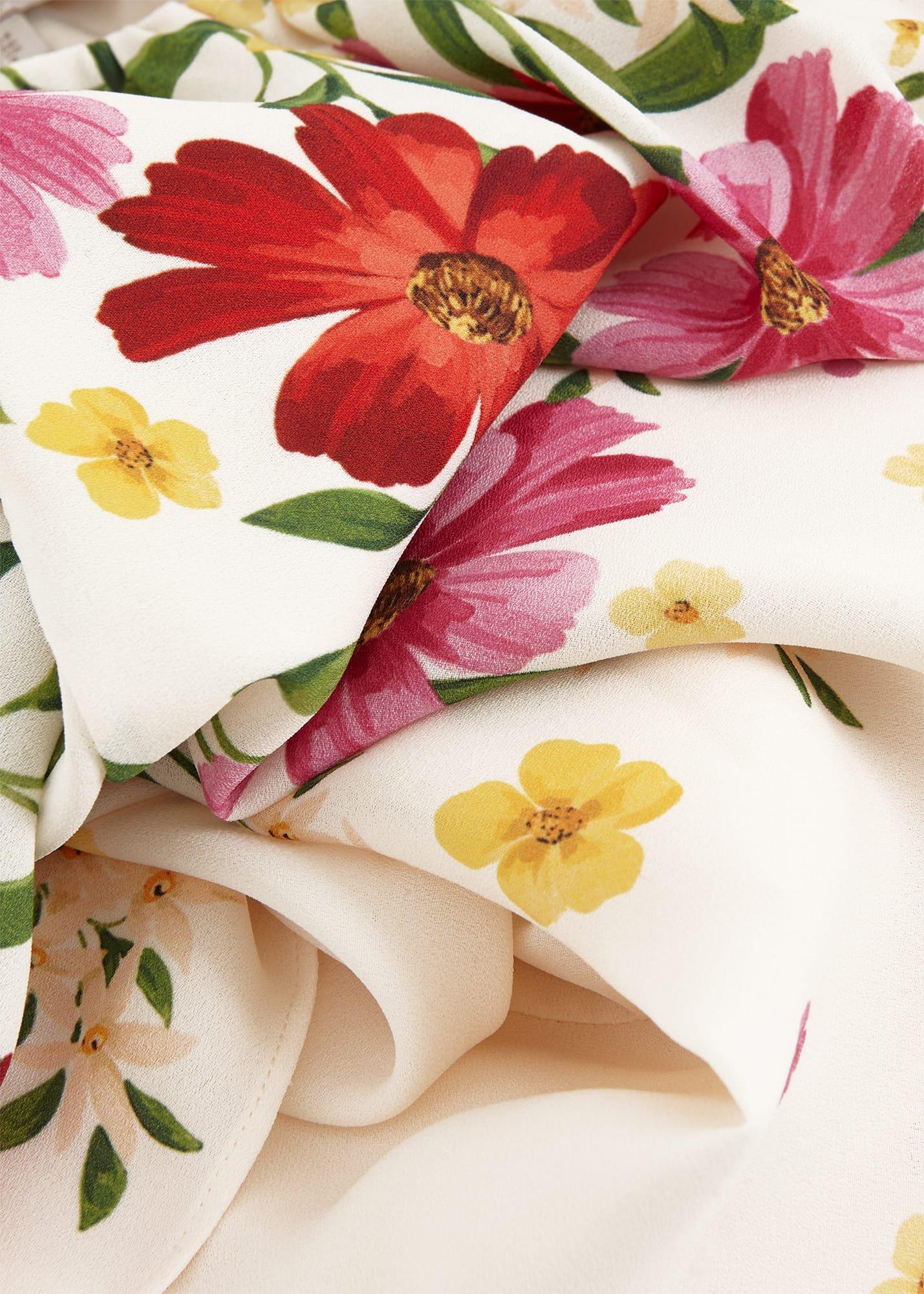 Verena Floral Top, Cream Multi, hi-res