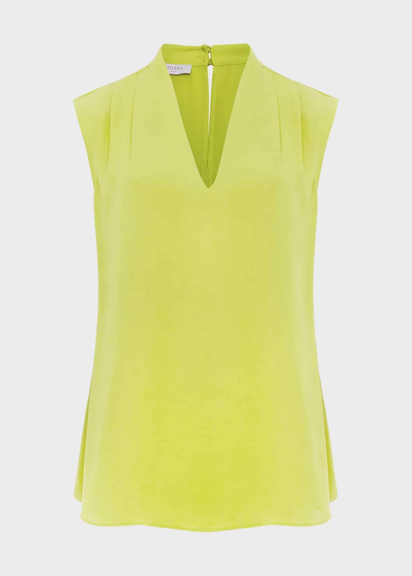 Nina Blouse, Lime, hi-res