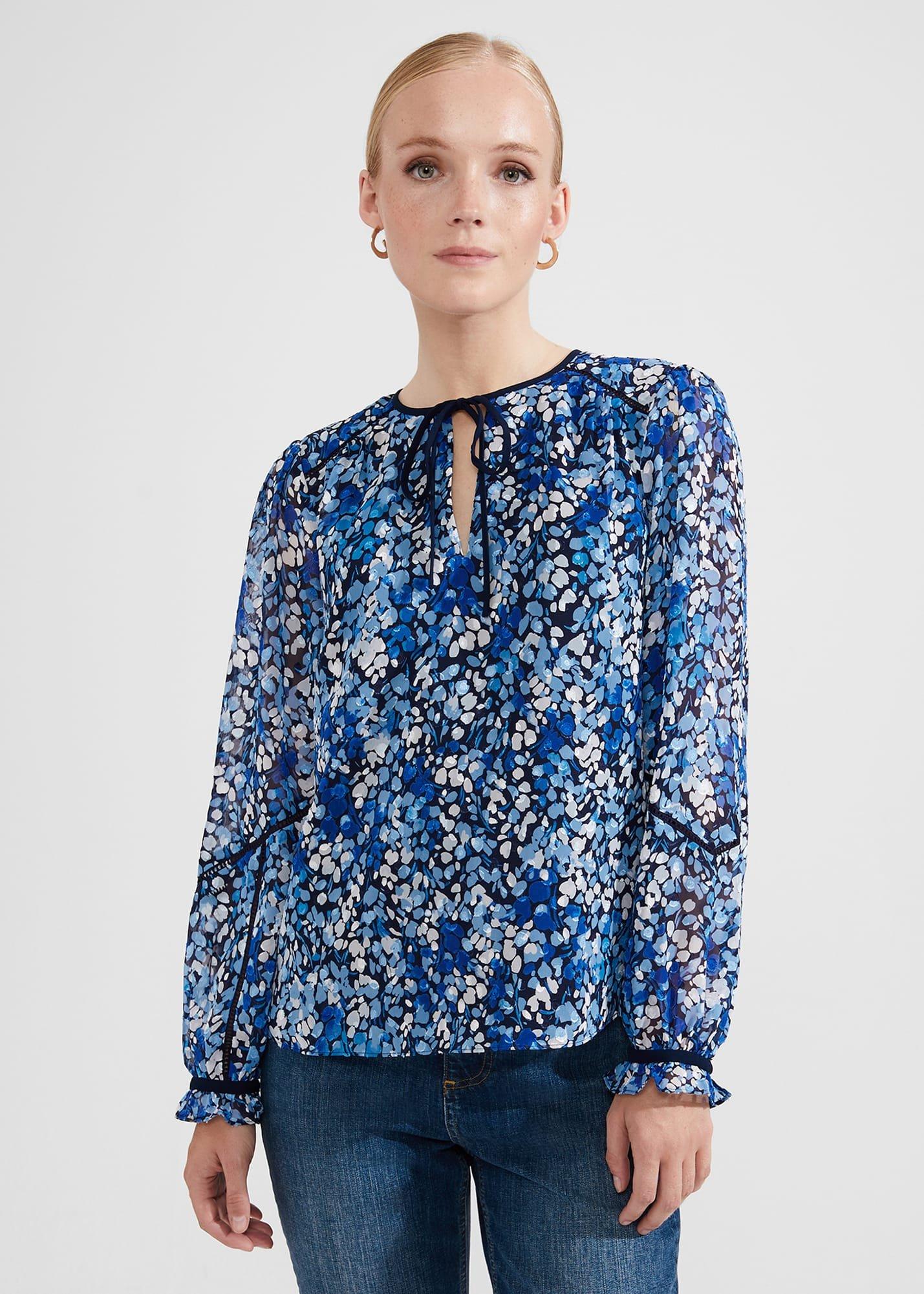 Sasha Top, Blue Multi, hi-res