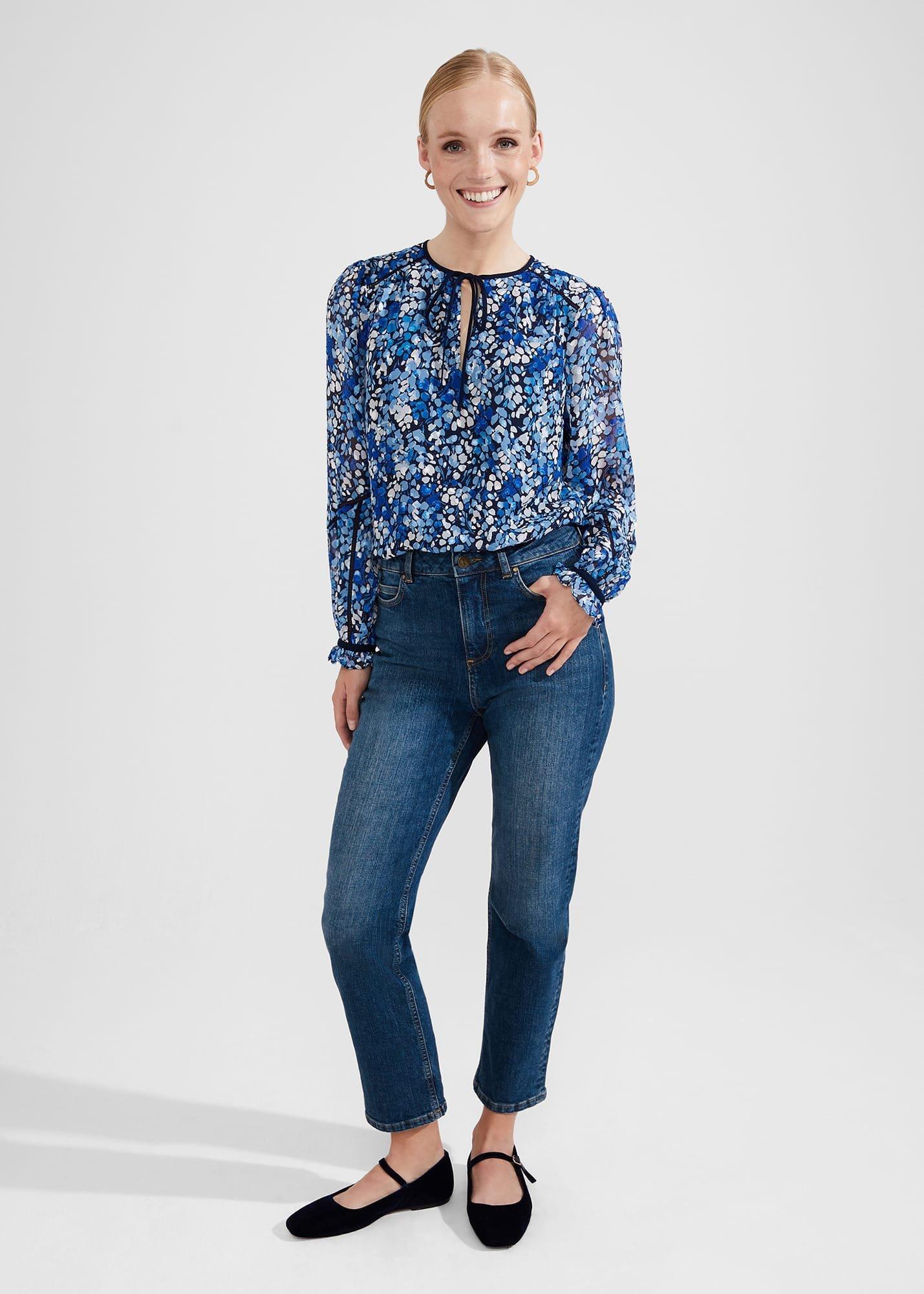 Sasha Top, Blue Multi, hi-res