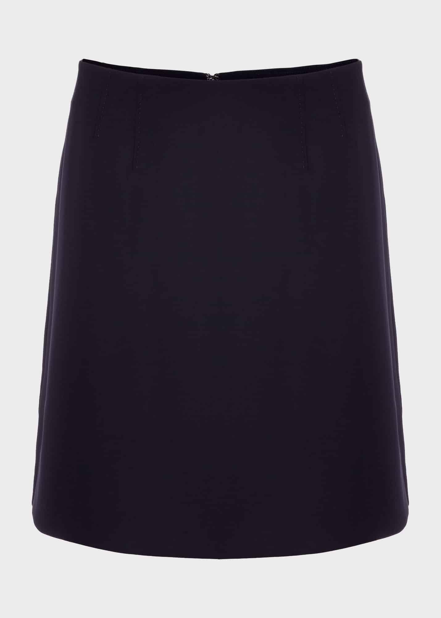 Stevie A Line Skirt, Navy, hi-res