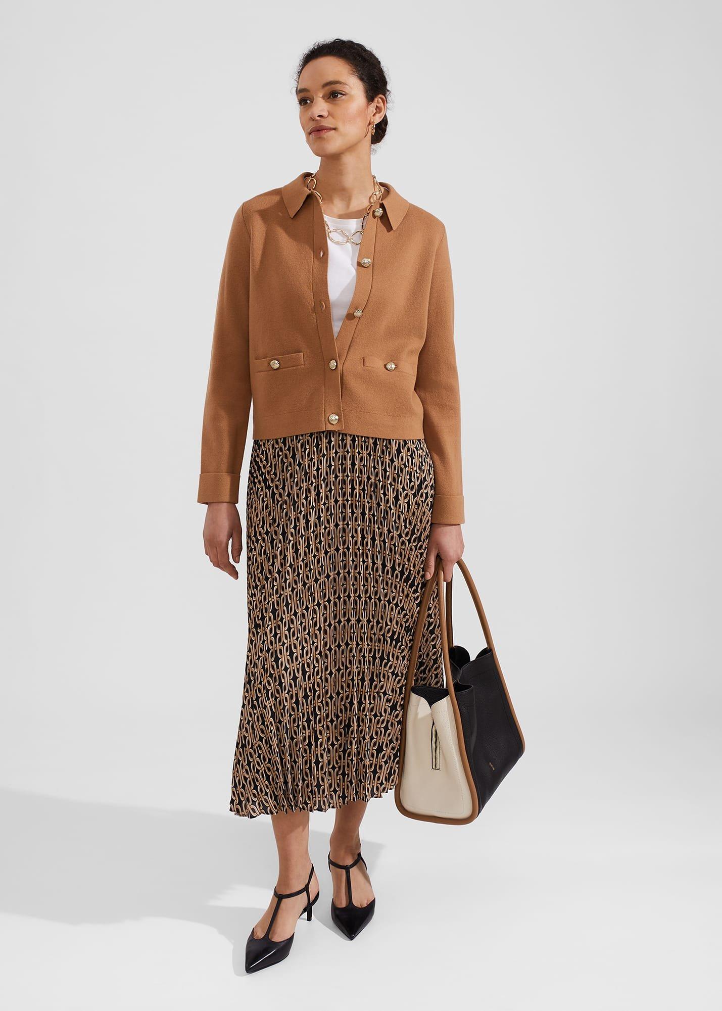 Luciana Skirt, Black Camel, hi-res